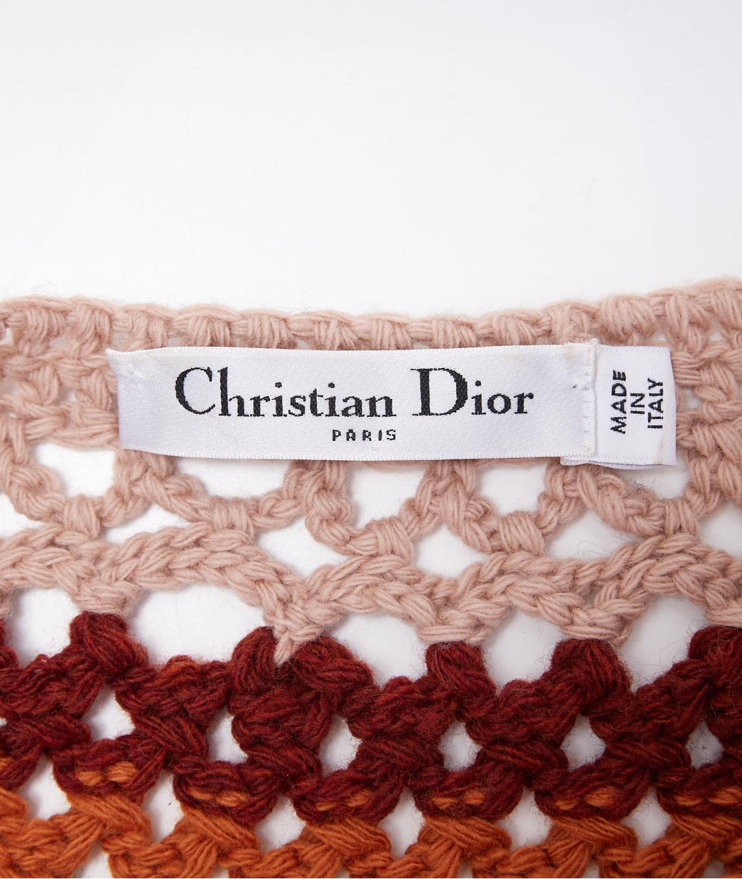 CHRISTIAN DIOR Шерстяное повседневное платье, фото 4