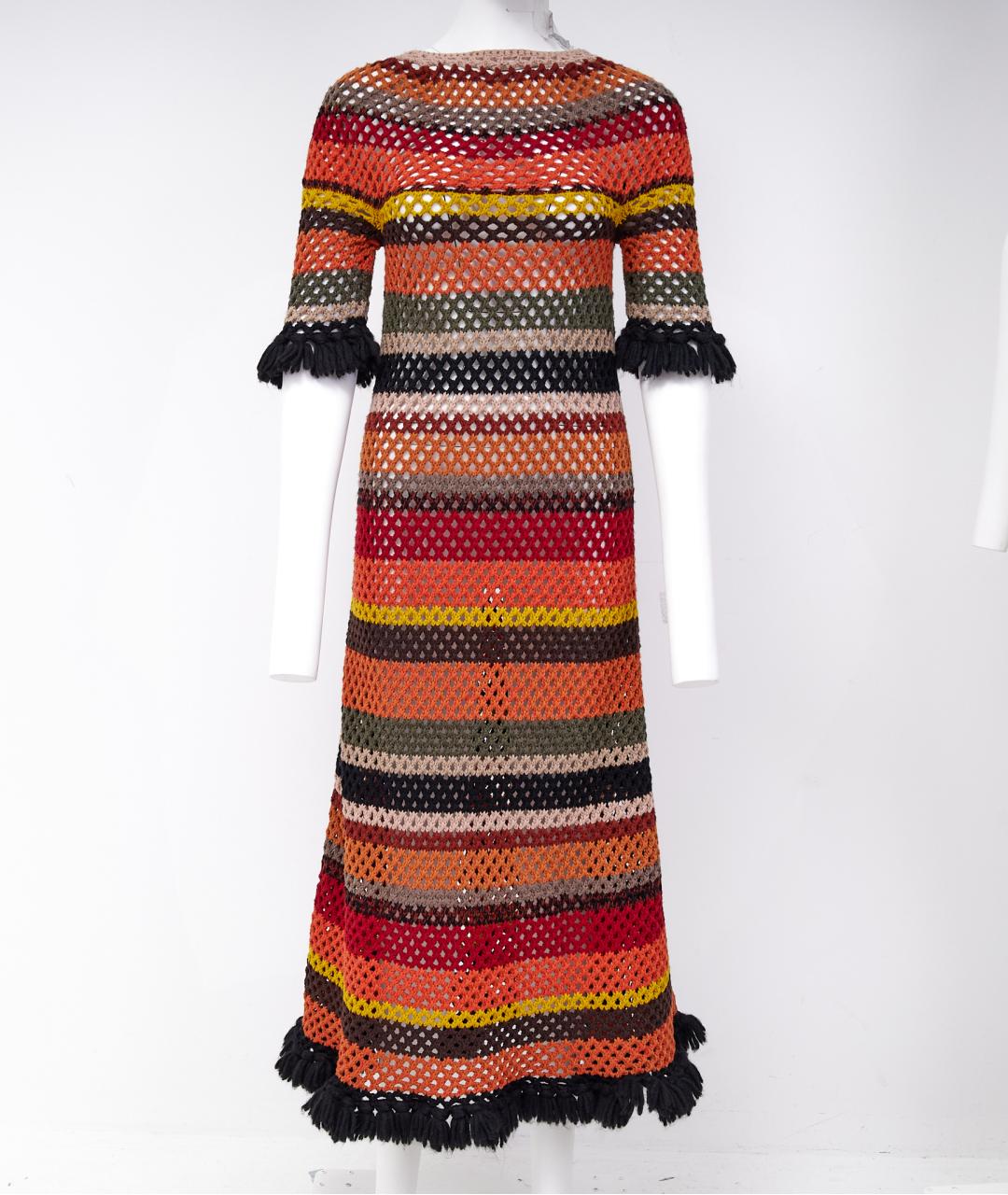 CHRISTIAN DIOR Шерстяное повседневное платье, фото 7