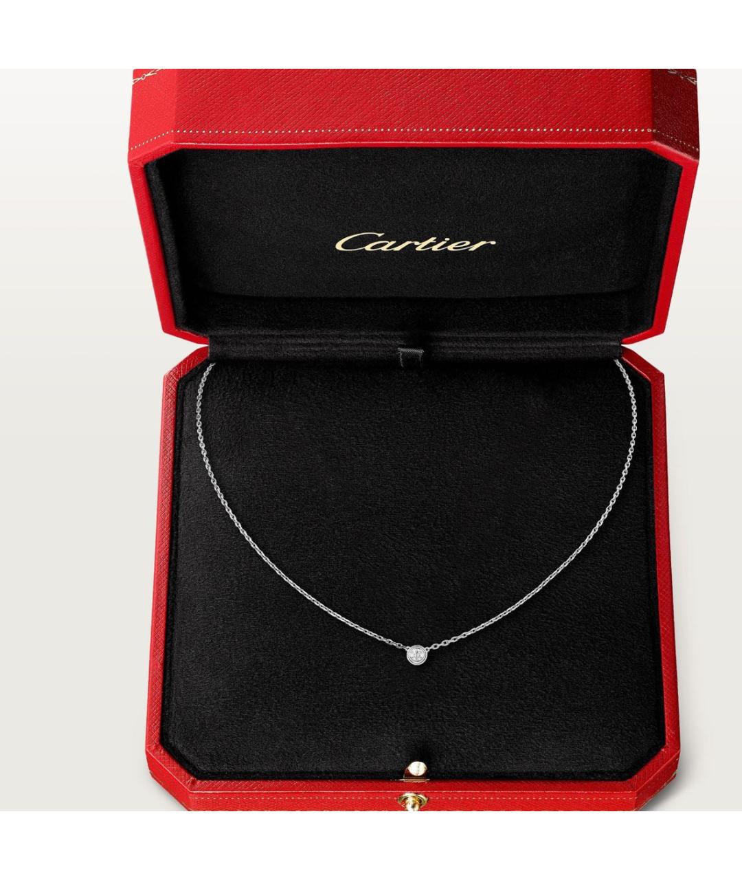 CARTIER Подвеска из белого золота, фото 6