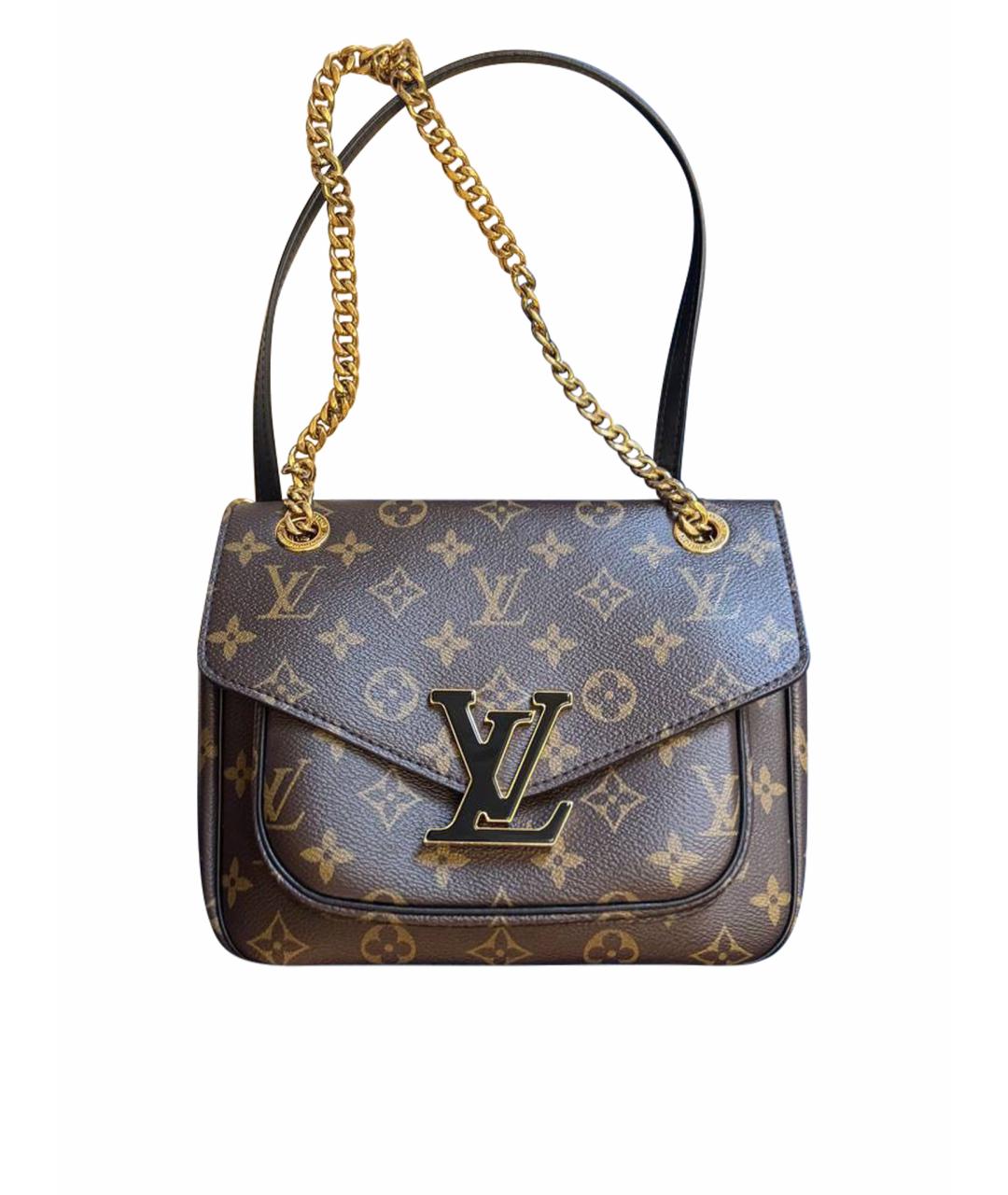 LOUIS VUITTON Коричневая сумка через плечо, фото 1