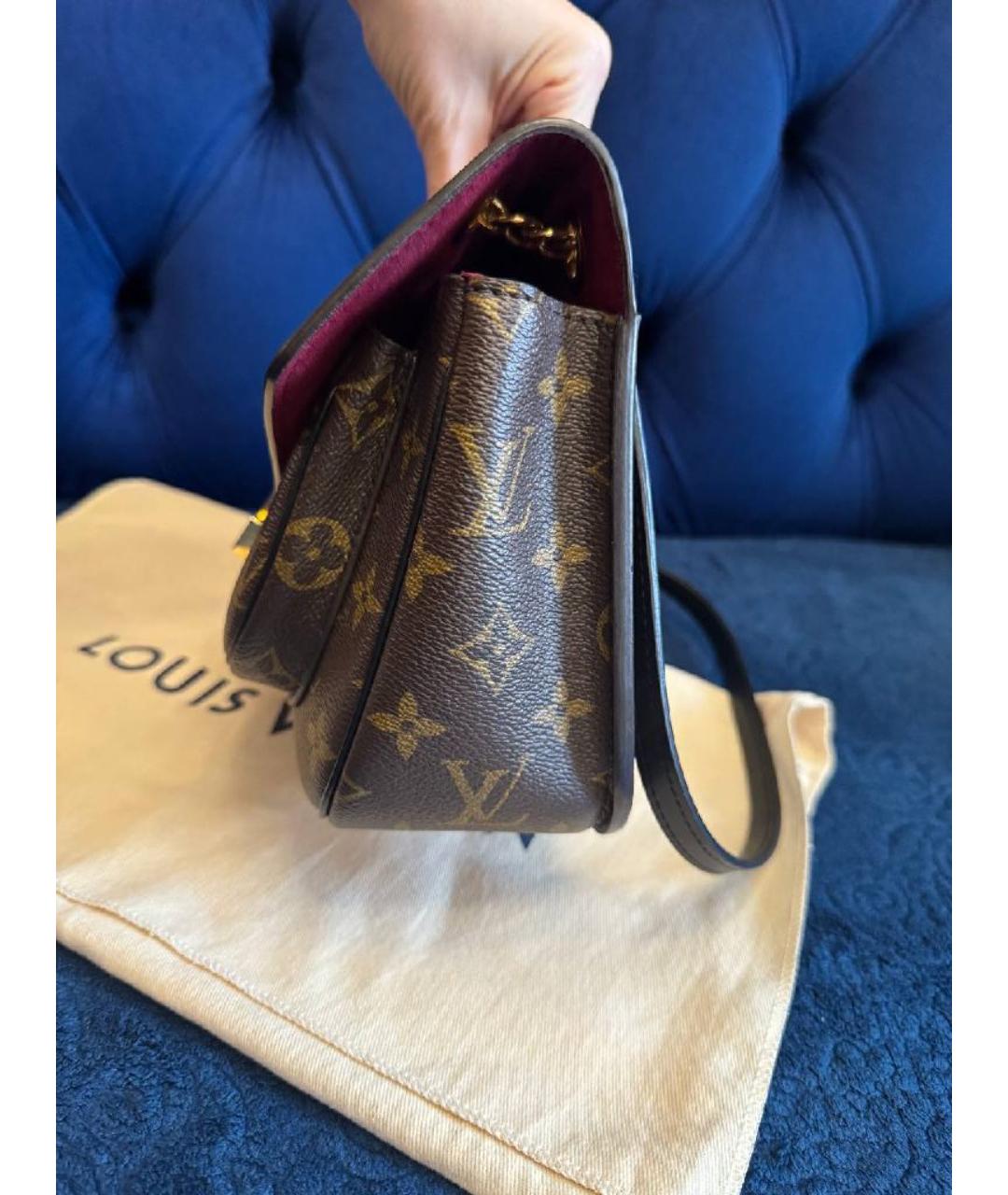 LOUIS VUITTON Коричневая сумка через плечо, фото 9