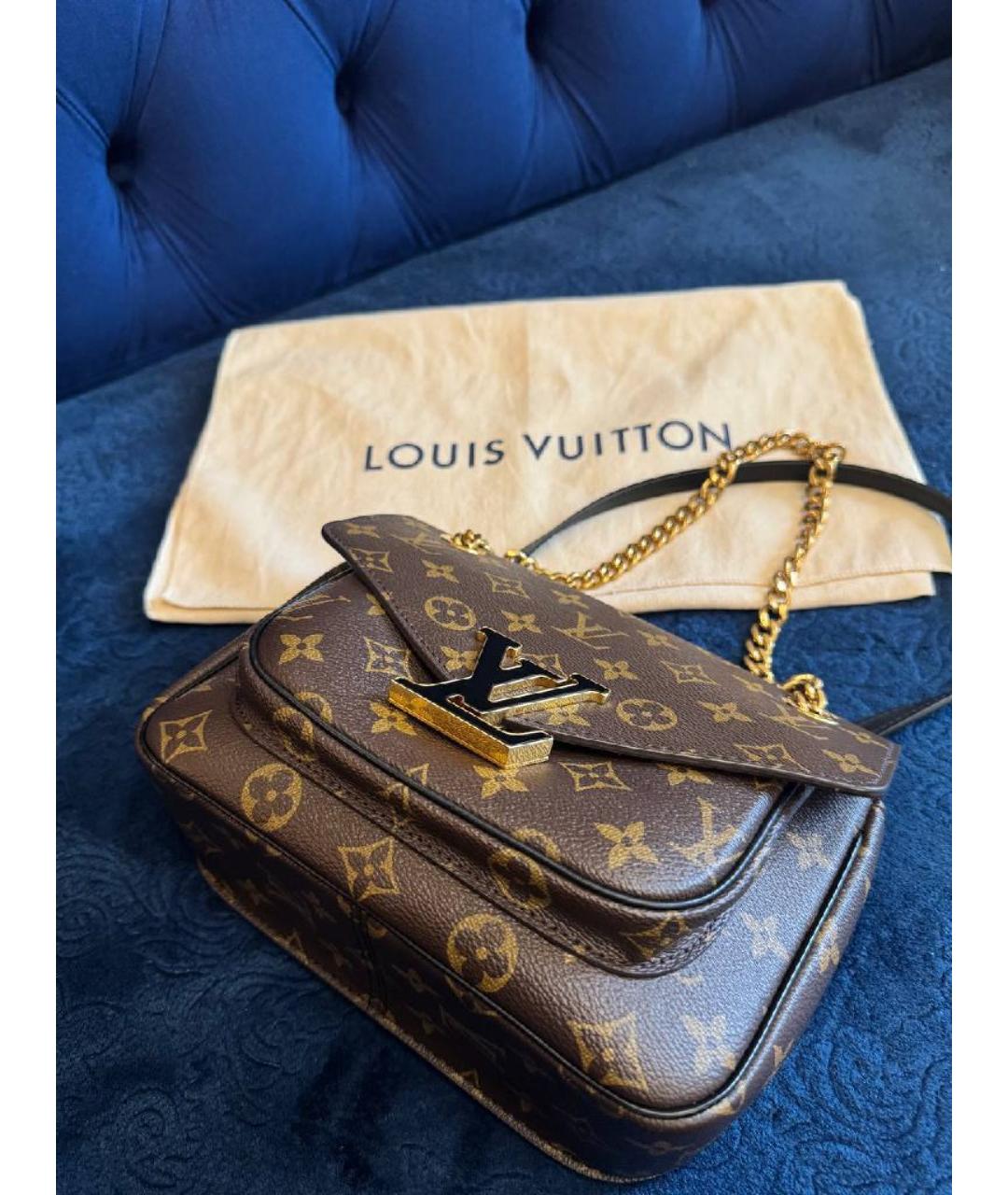 LOUIS VUITTON Коричневая сумка через плечо, фото 2