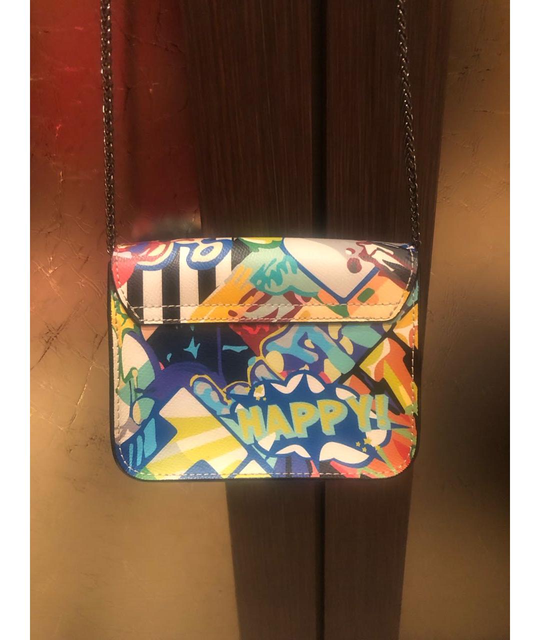 FURLA Мульти кожаная сумка через плечо, фото 3