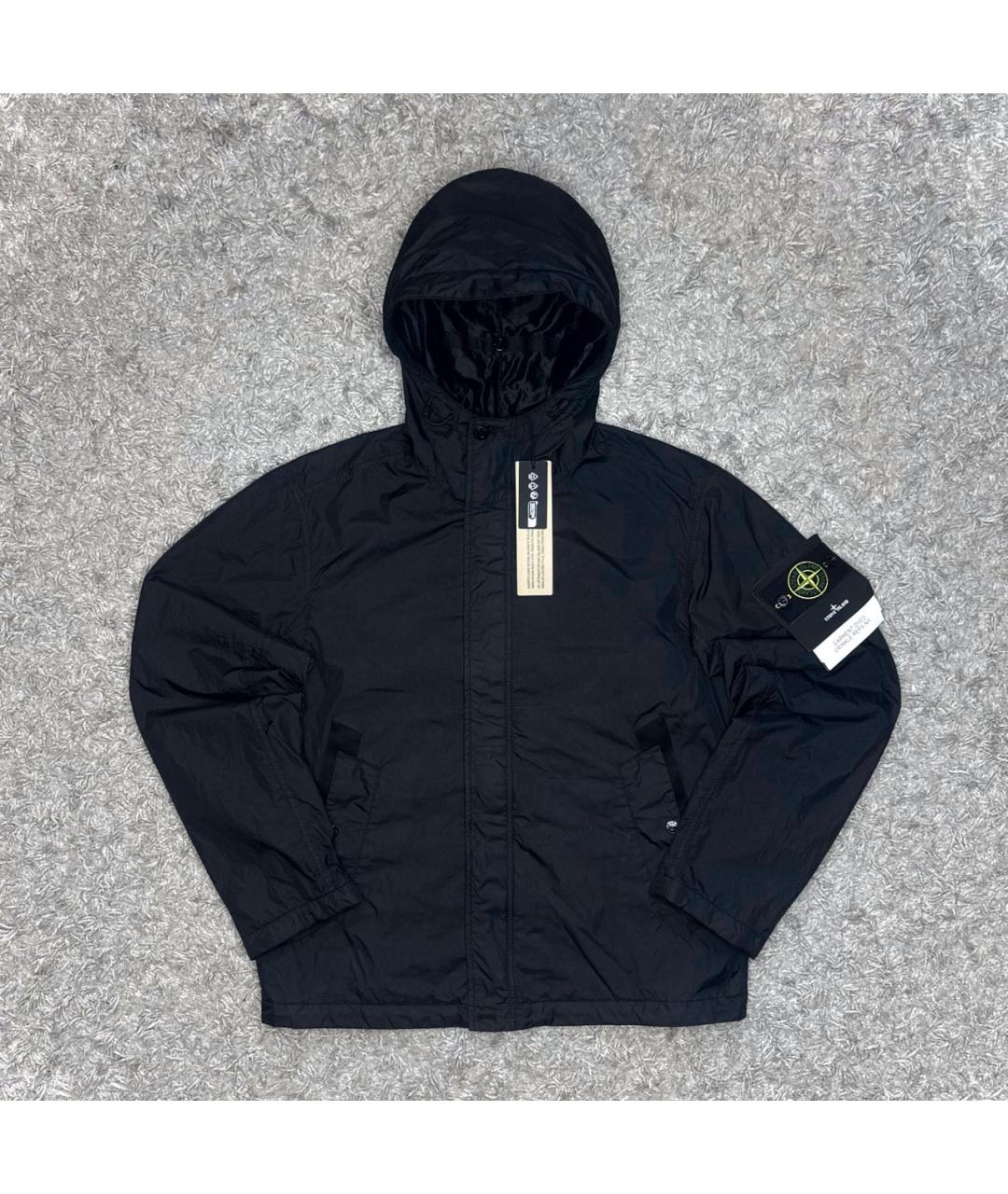 STONE ISLAND Черная куртка, фото 9