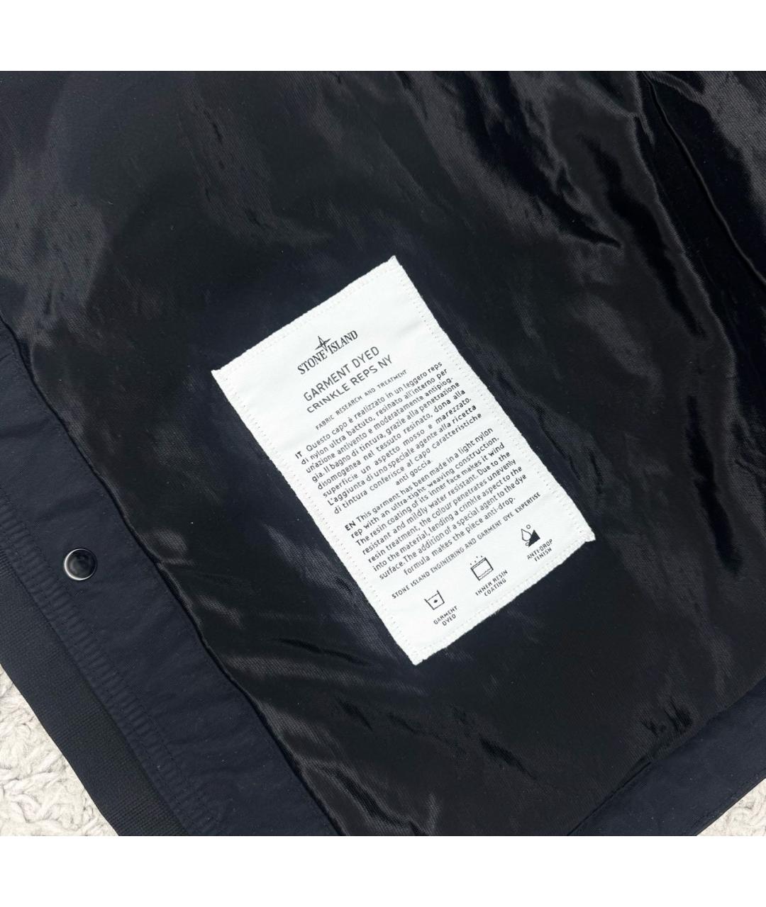 STONE ISLAND Черная куртка, фото 6