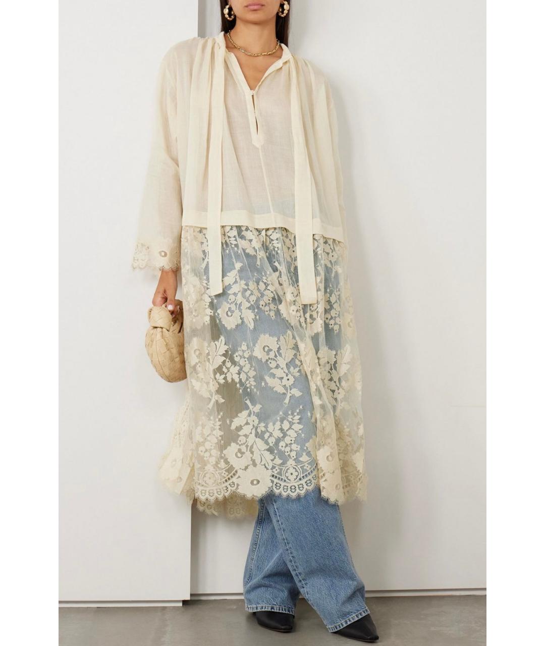 ZIMMERMANN Бежевое коктейльное платье, фото 6