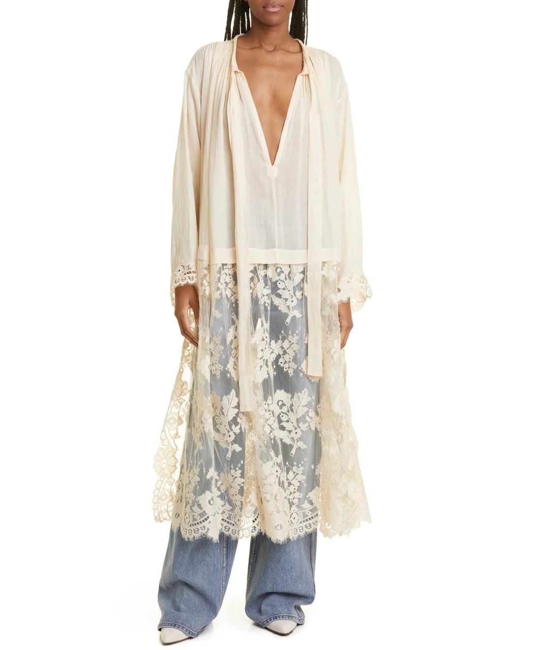 ZIMMERMANN Бежевое коктейльное платье, фото 8