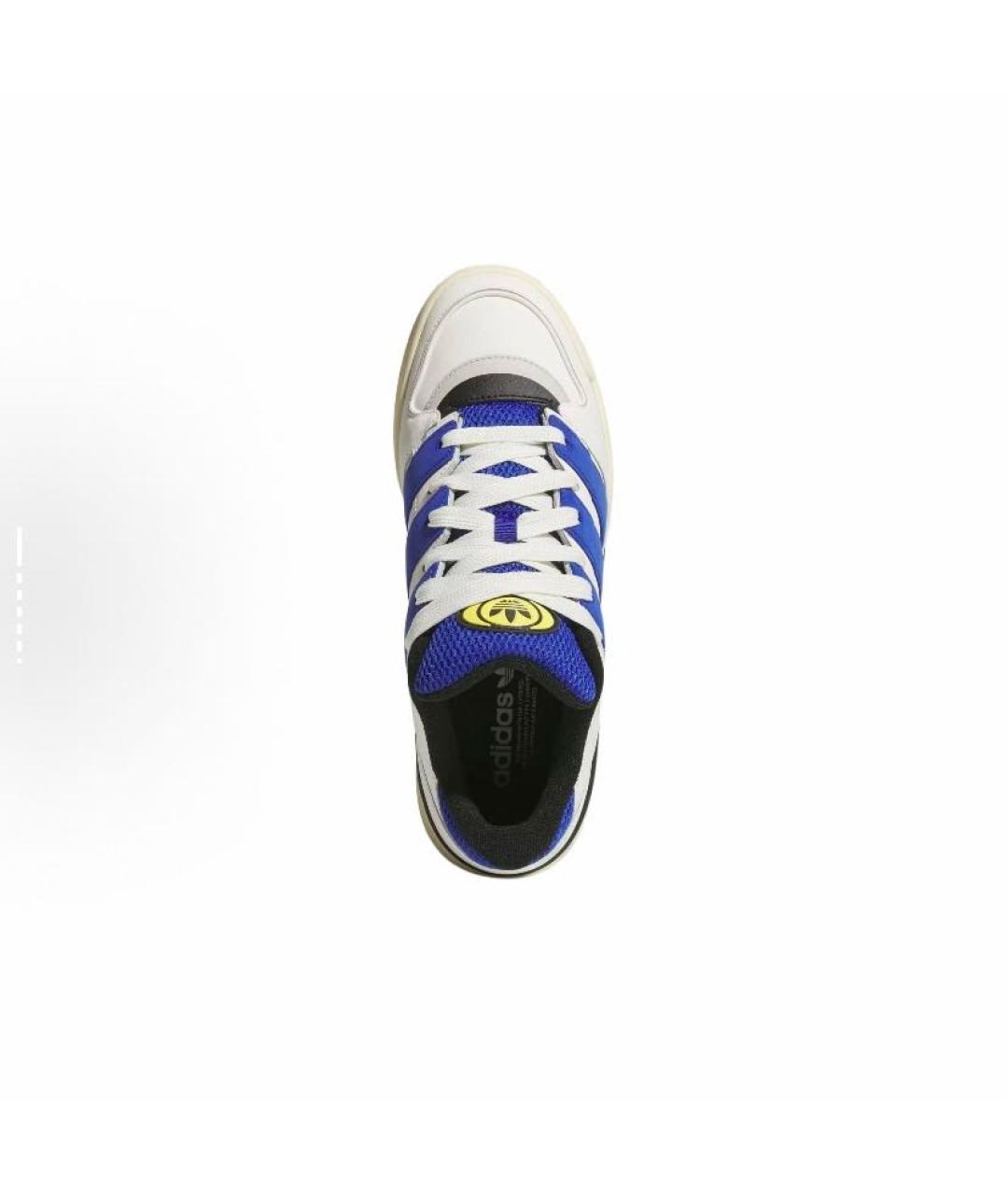 ADIDAS Белые кожаные кроссовки, фото 4