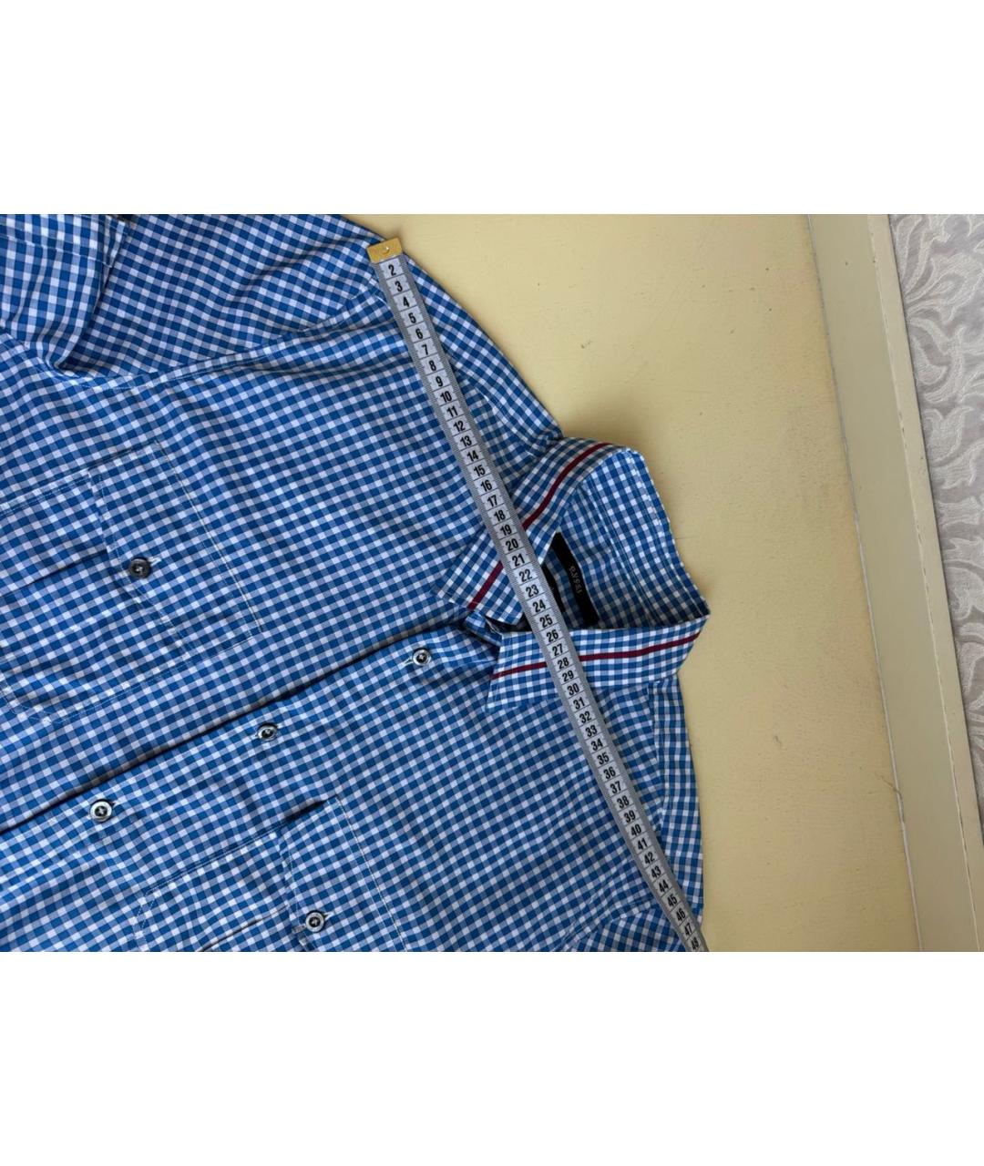 GUCCI Голубая кэжуал рубашка, фото 5