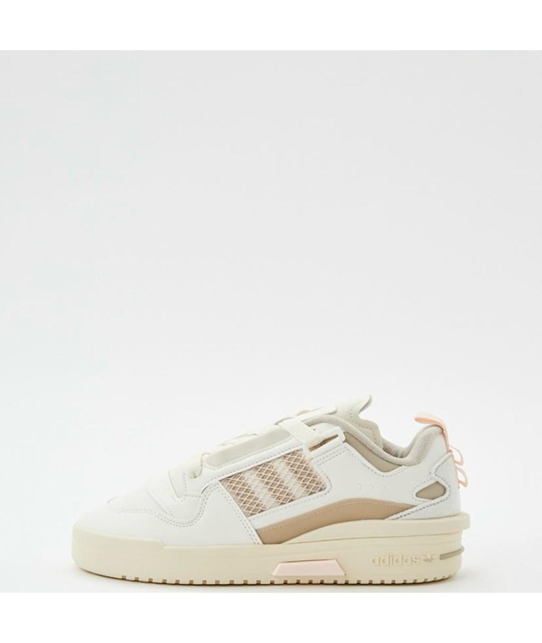 ADIDAS Белые кожаные кроссовки, фото 2