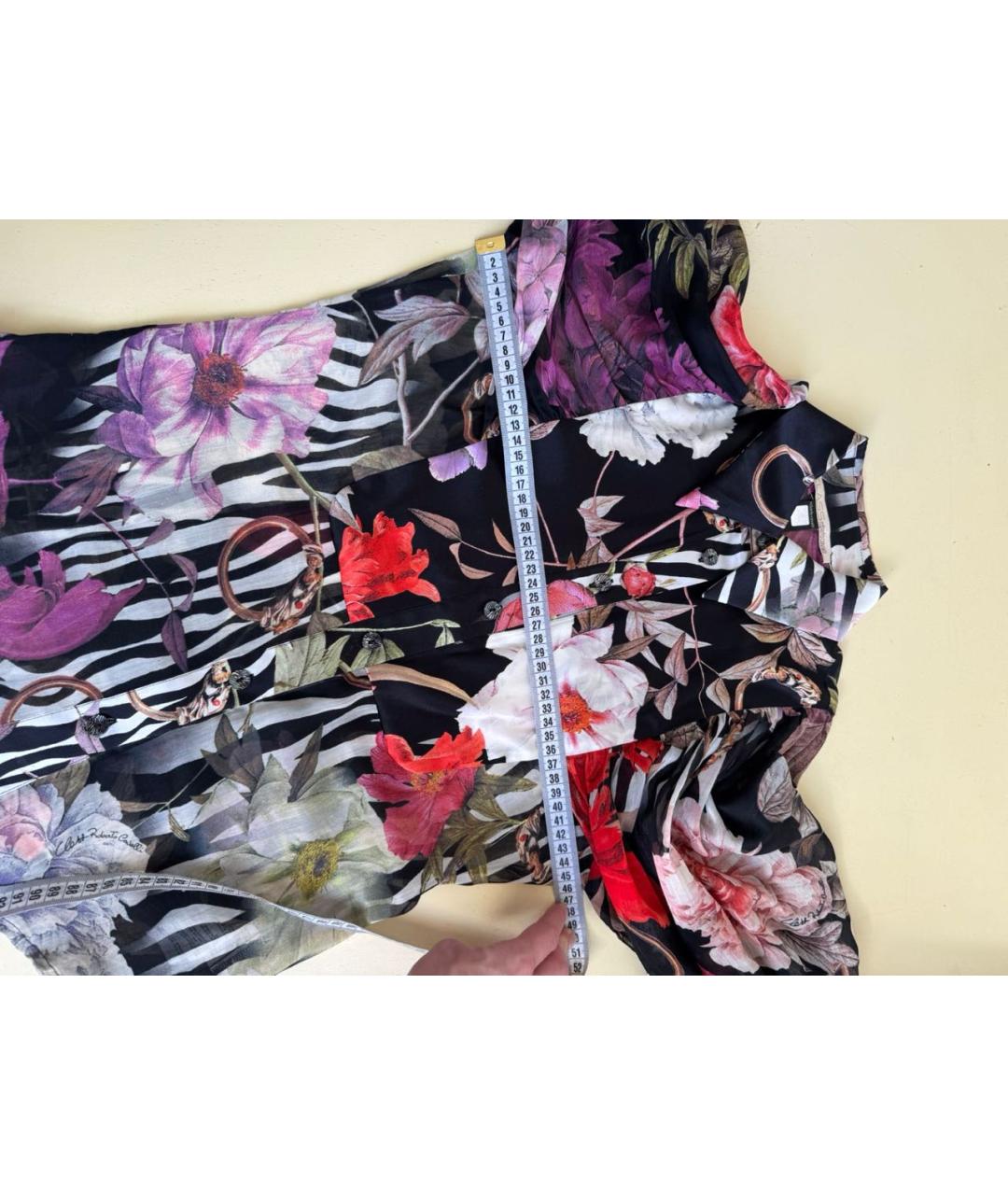 ROBERTO CAVALLI Мульти рубашка, фото 5