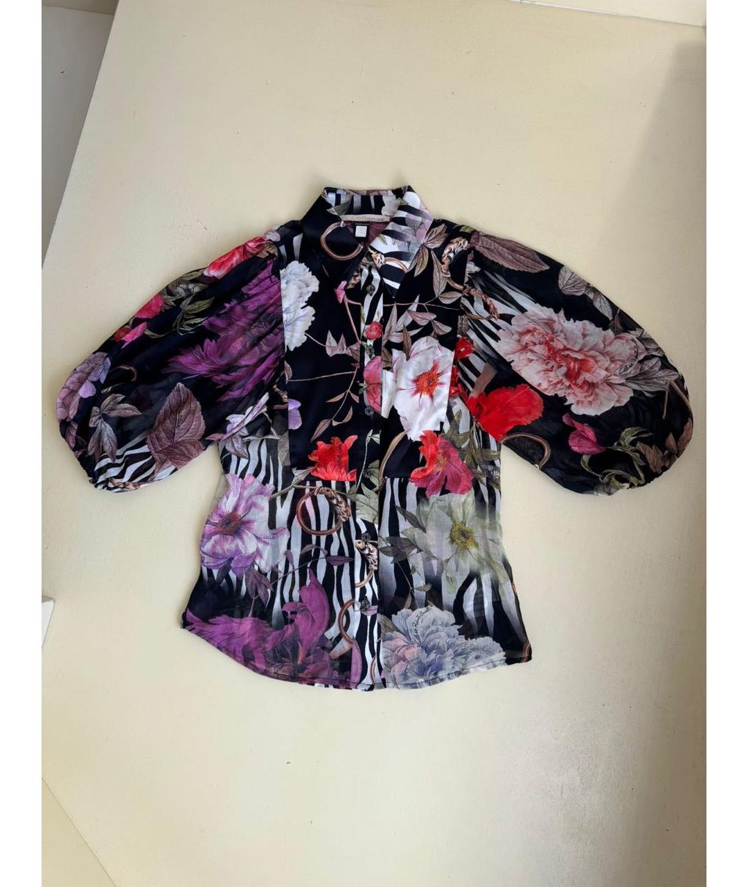 ROBERTO CAVALLI Мульти рубашка, фото 9