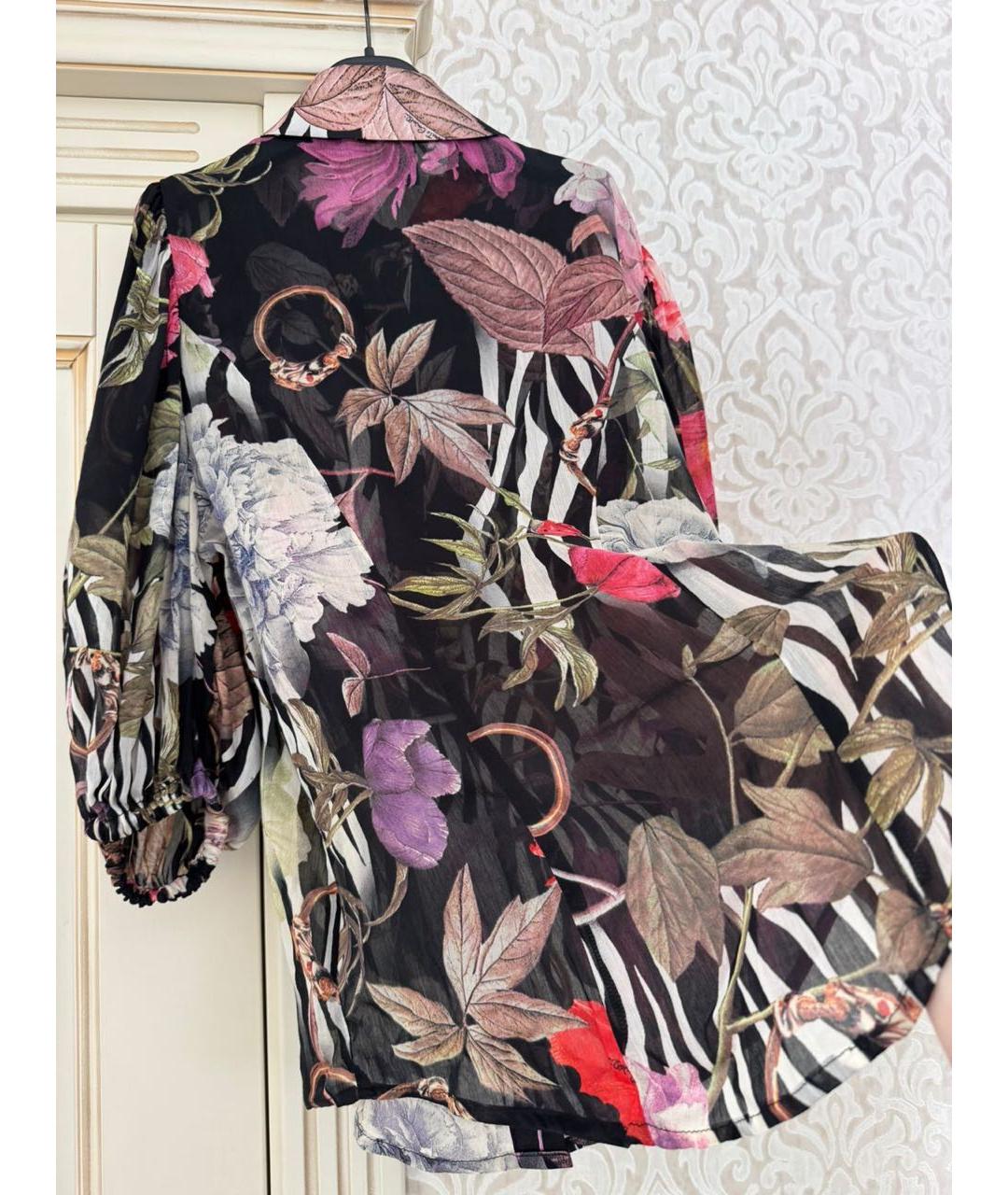 ROBERTO CAVALLI Мульти рубашка, фото 3