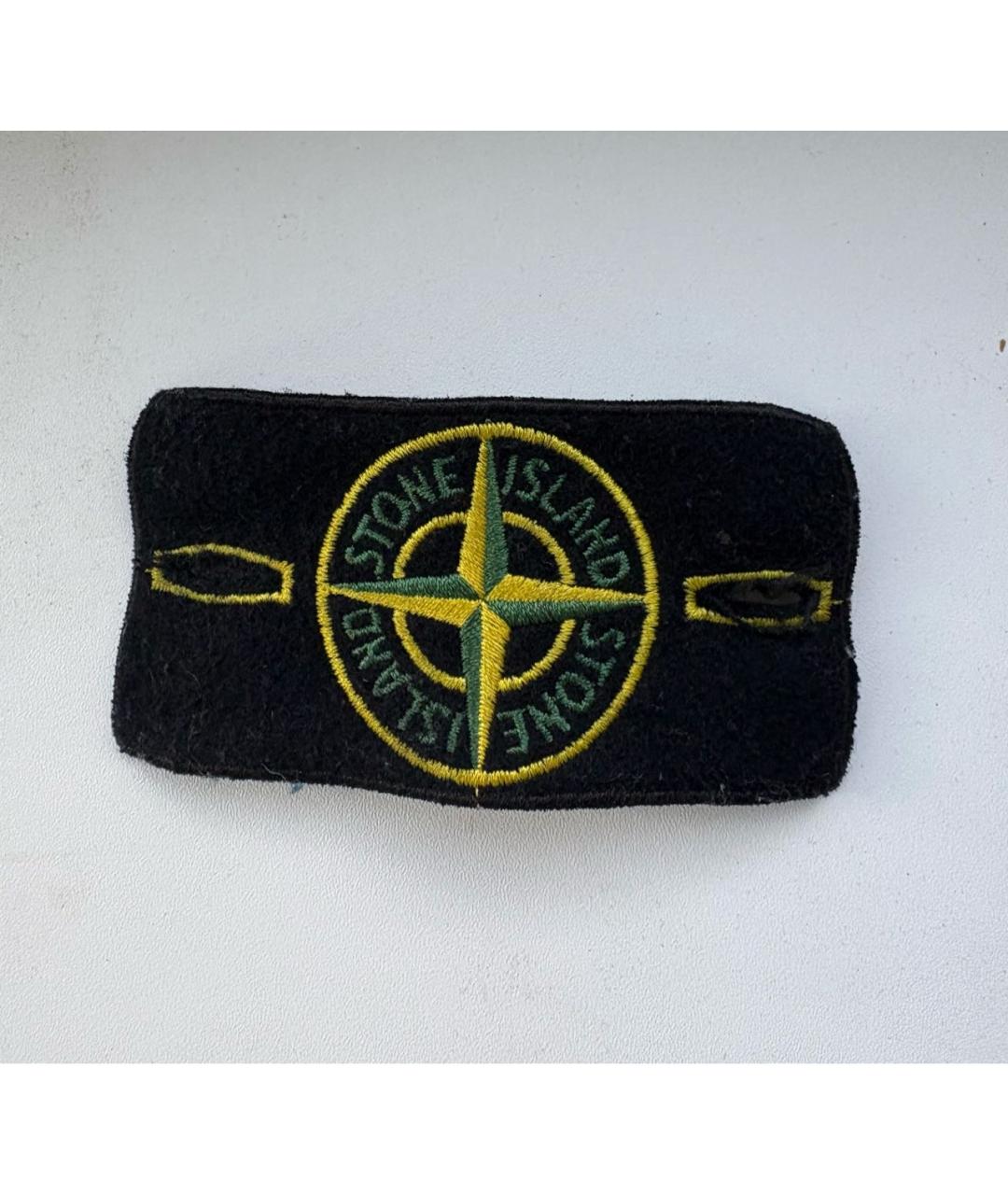 STONE ISLAND Темно-синий шерстяной джемпер / свитер, фото 4