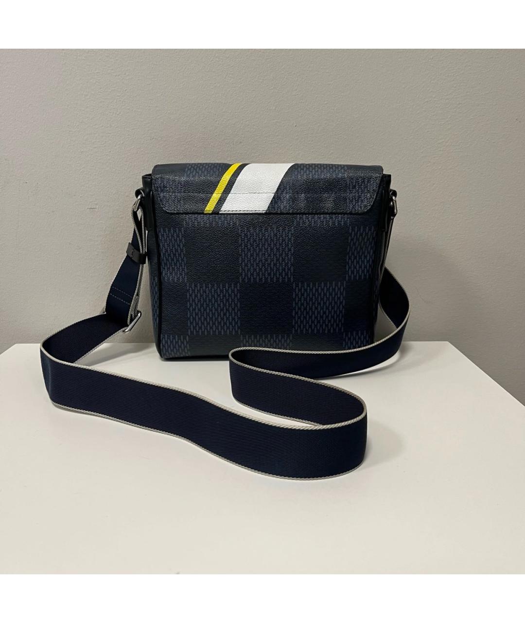 LOUIS VUITTON Антрацитовая сумка на плечо, фото 3