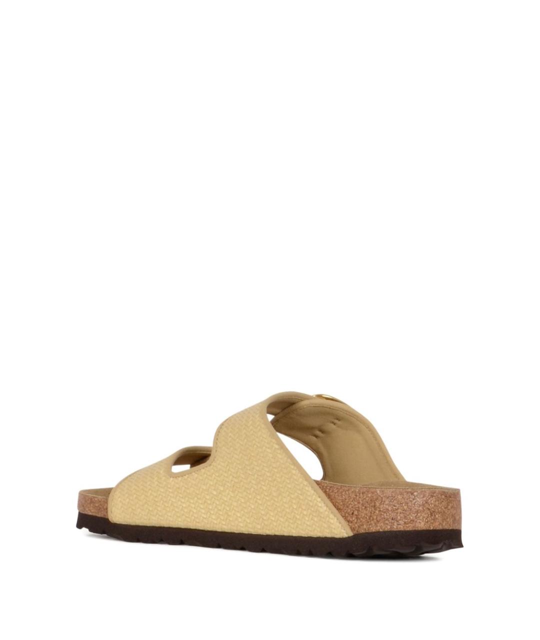 BIRKENSTOCK Бежевые шлепанцы, фото 2