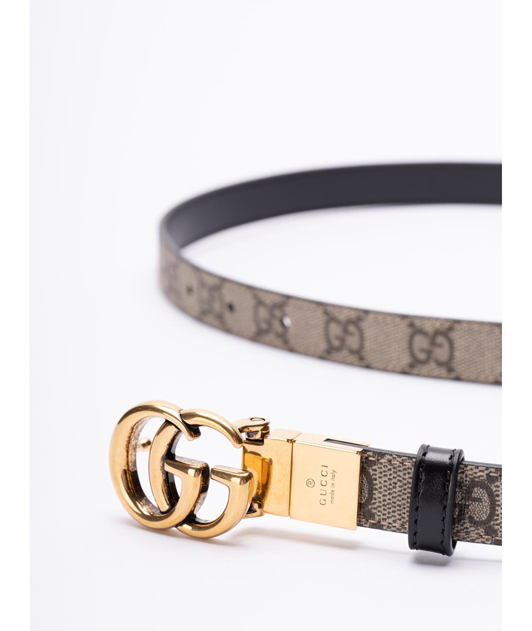 GUCCI Бежевый ремень, фото 2