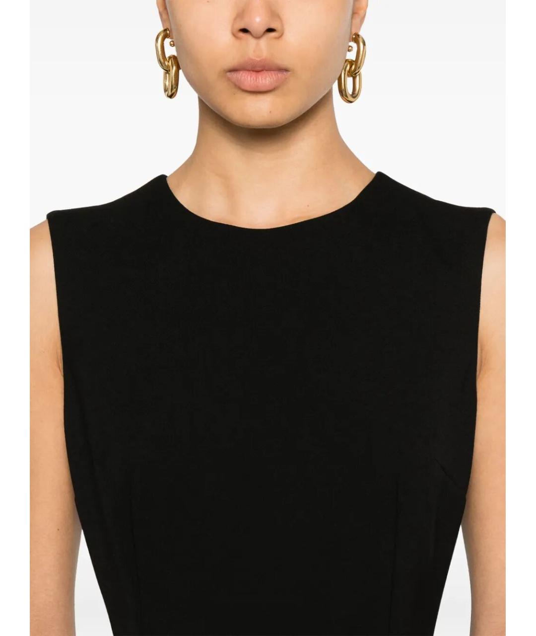 DOLCE&GABBANA Черное шерстяное платье, фото 5