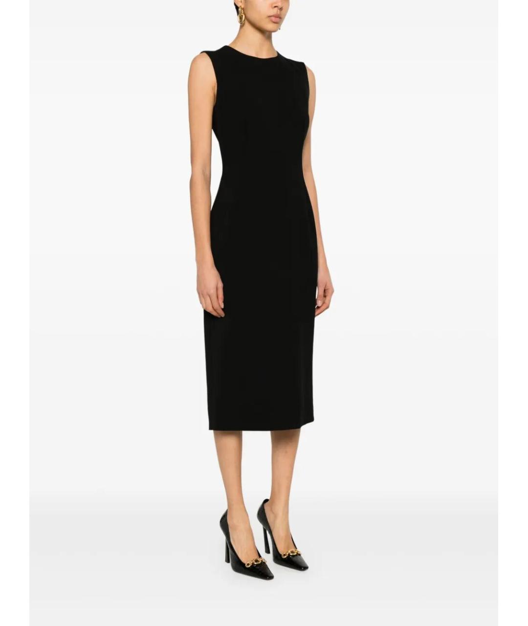 DOLCE&GABBANA Черное шерстяное платье, фото 4