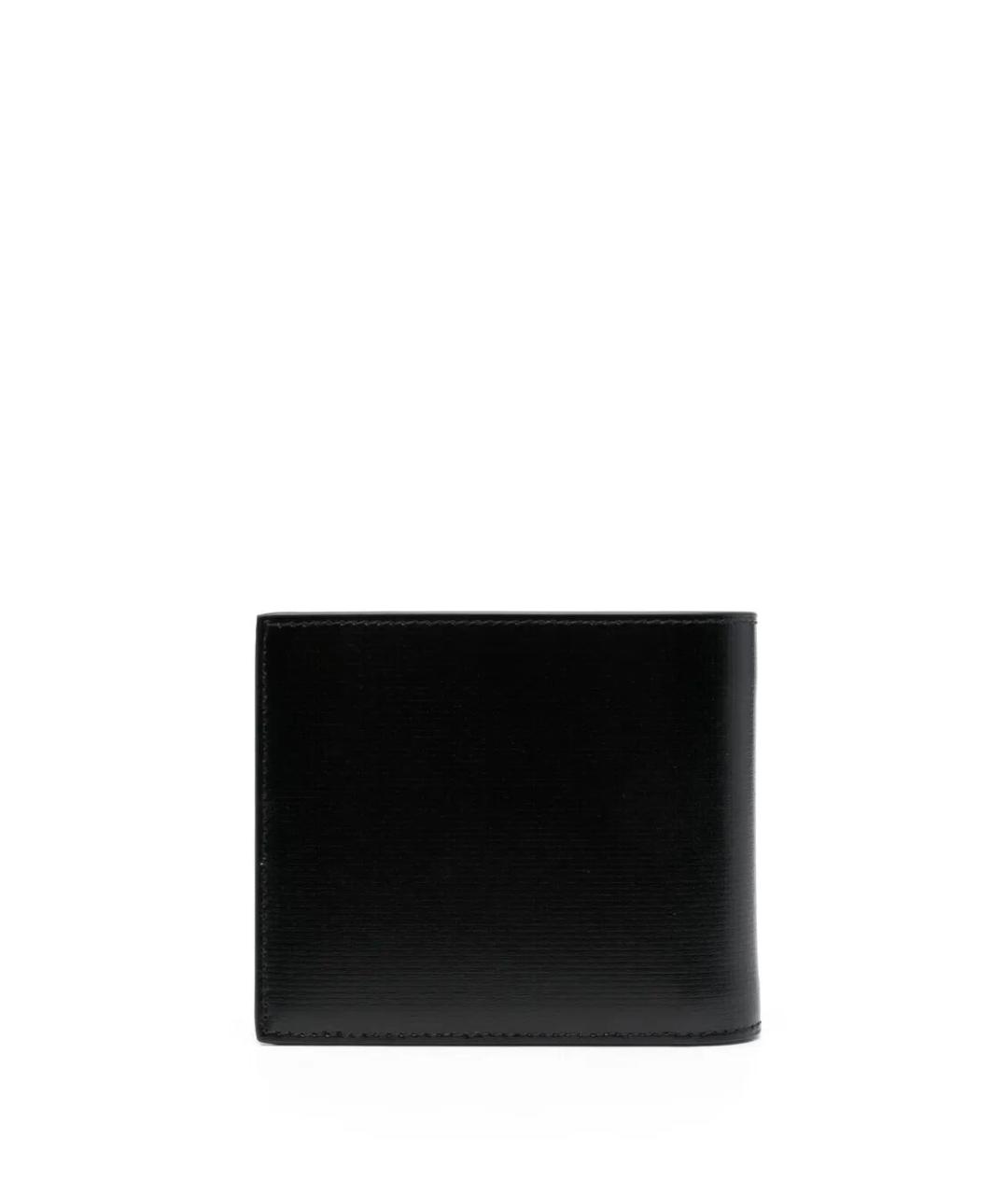 GIVENCHY Черный кожаный кошелек, фото 3