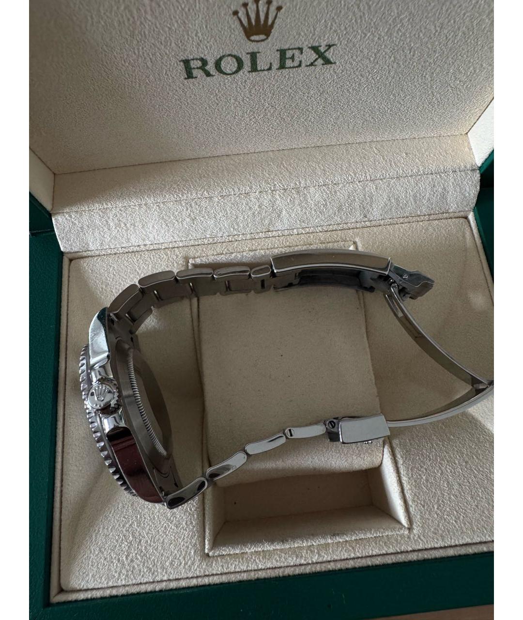 ROLEX Серебряные металлические часы, фото 4