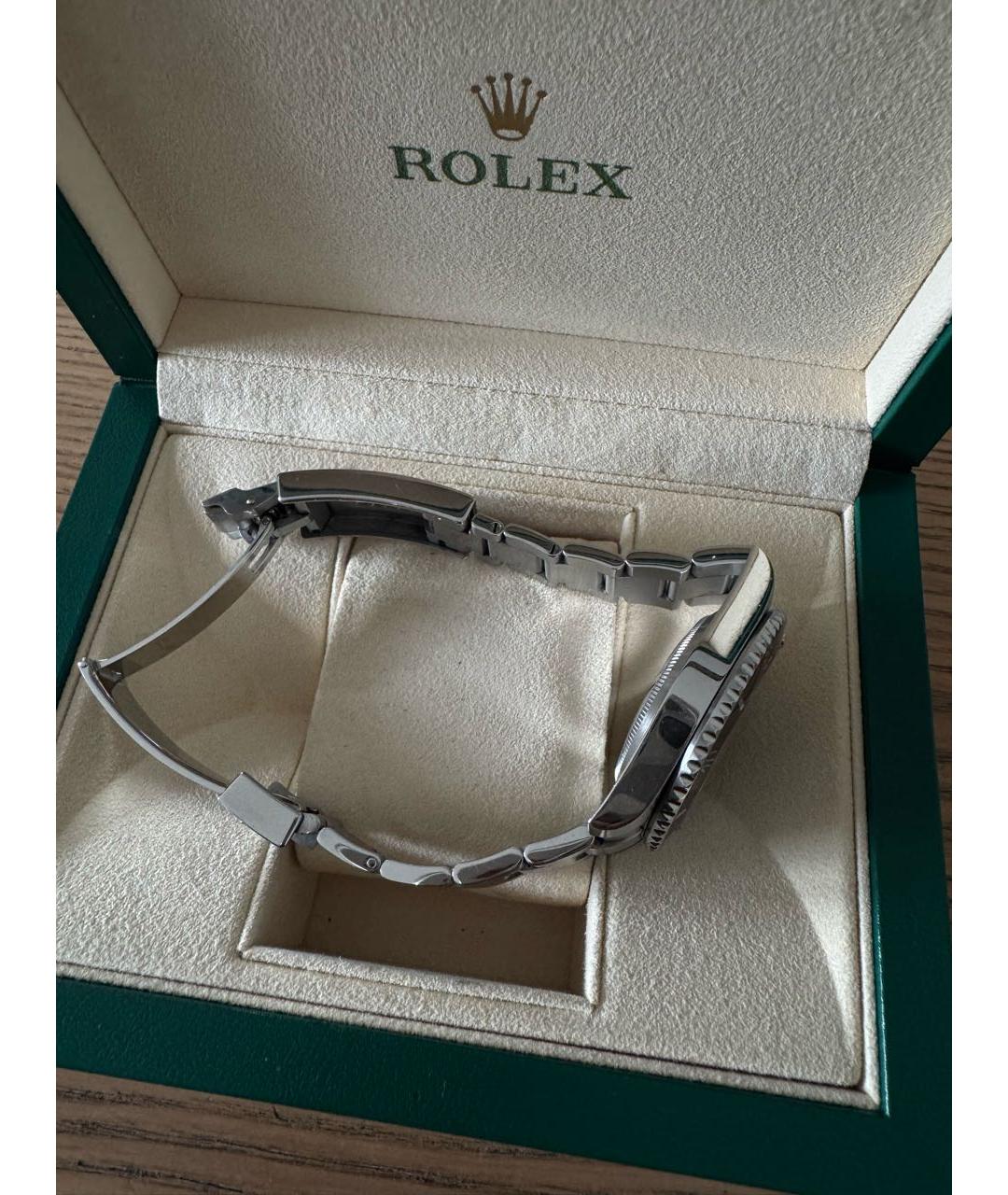 ROLEX Серебряные металлические часы, фото 3