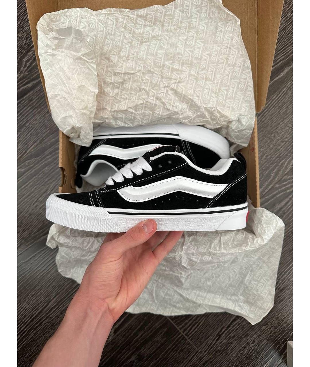 VANS Черные замшевые низкие кроссовки / кеды, фото 6