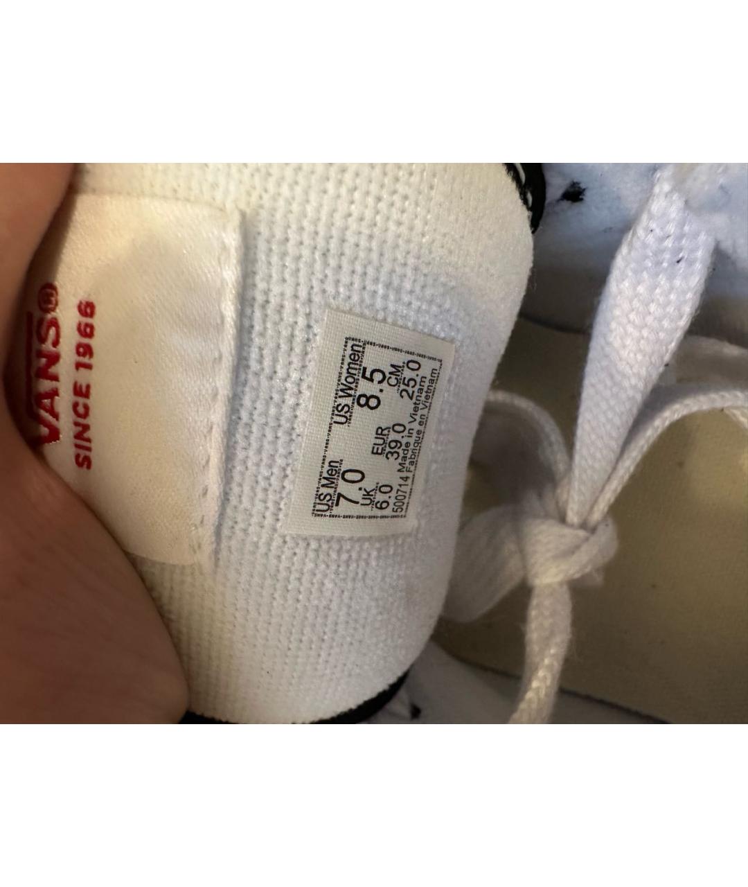 VANS Черные замшевые низкие кроссовки / кеды, фото 8
