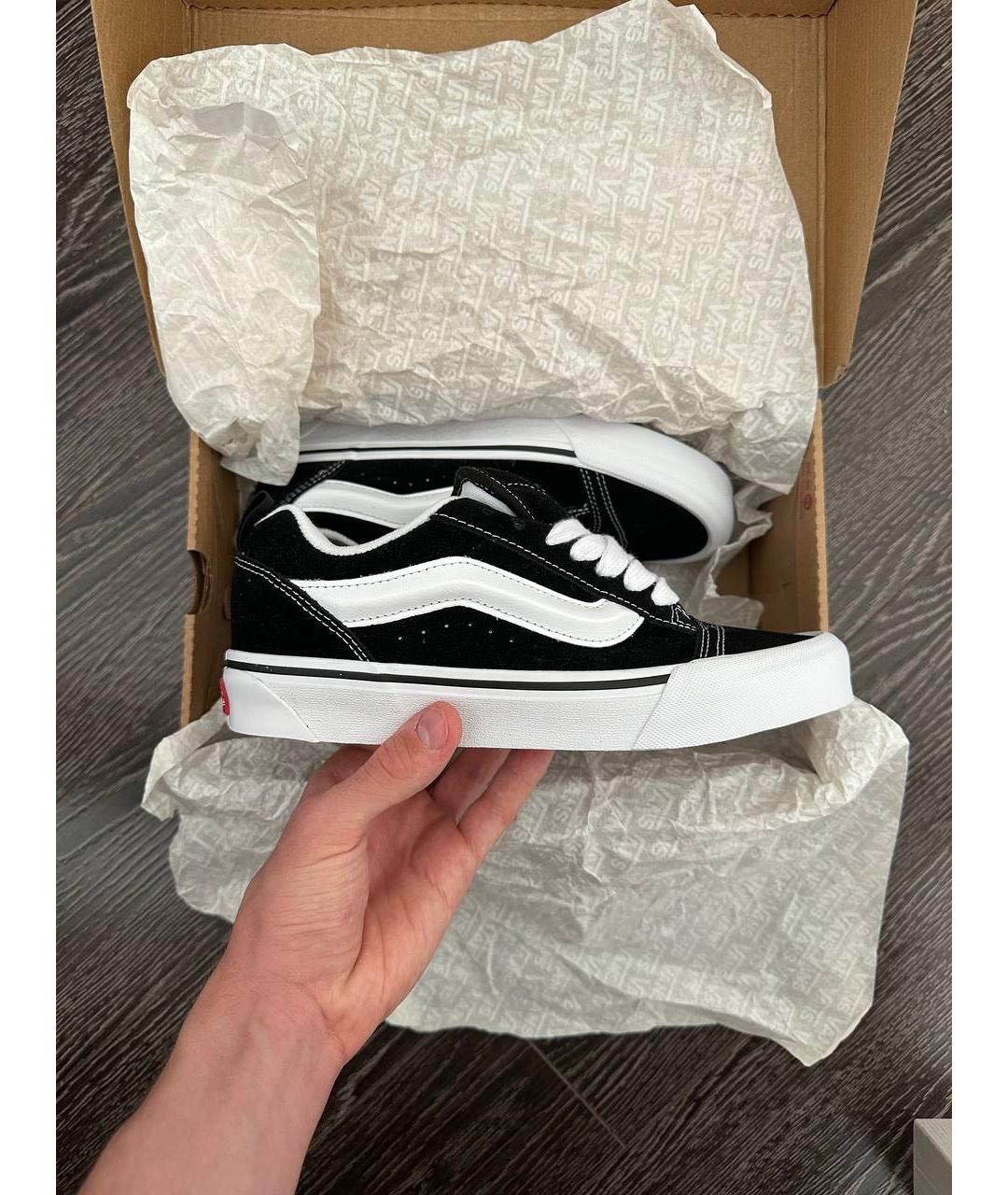 VANS Черные замшевые низкие кроссовки / кеды, фото 2