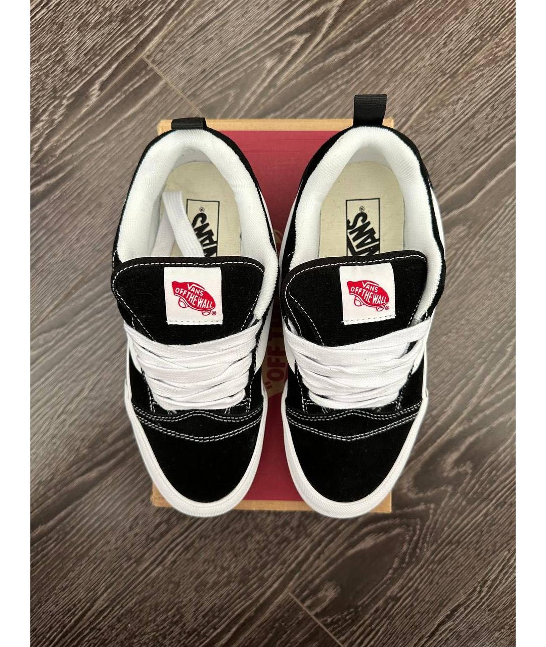 VANS Черные замшевые низкие кроссовки / кеды, фото 3
