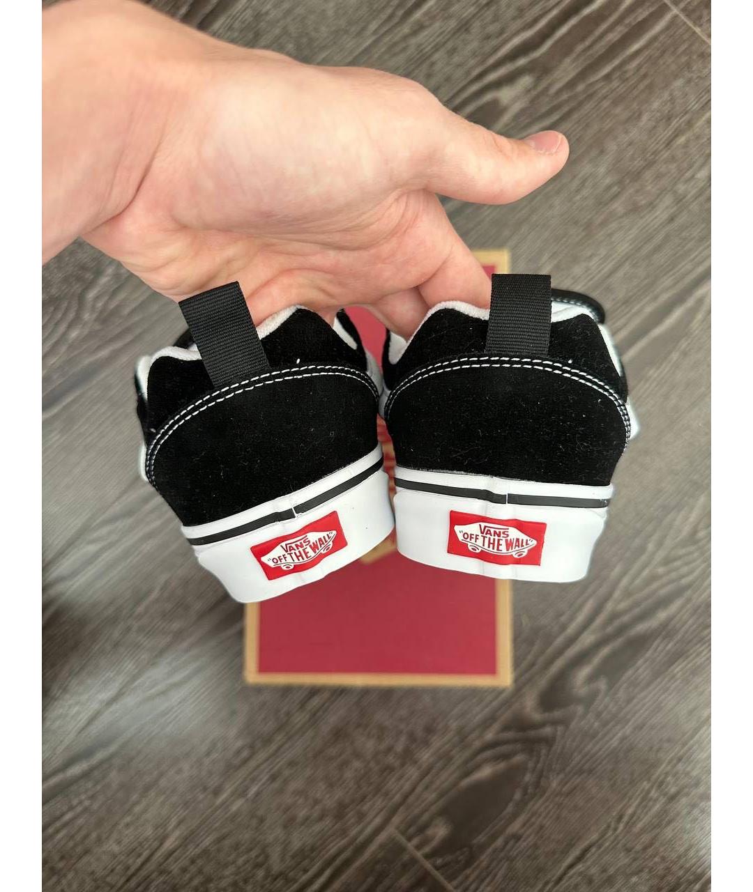 VANS Черные замшевые низкие кроссовки / кеды, фото 5