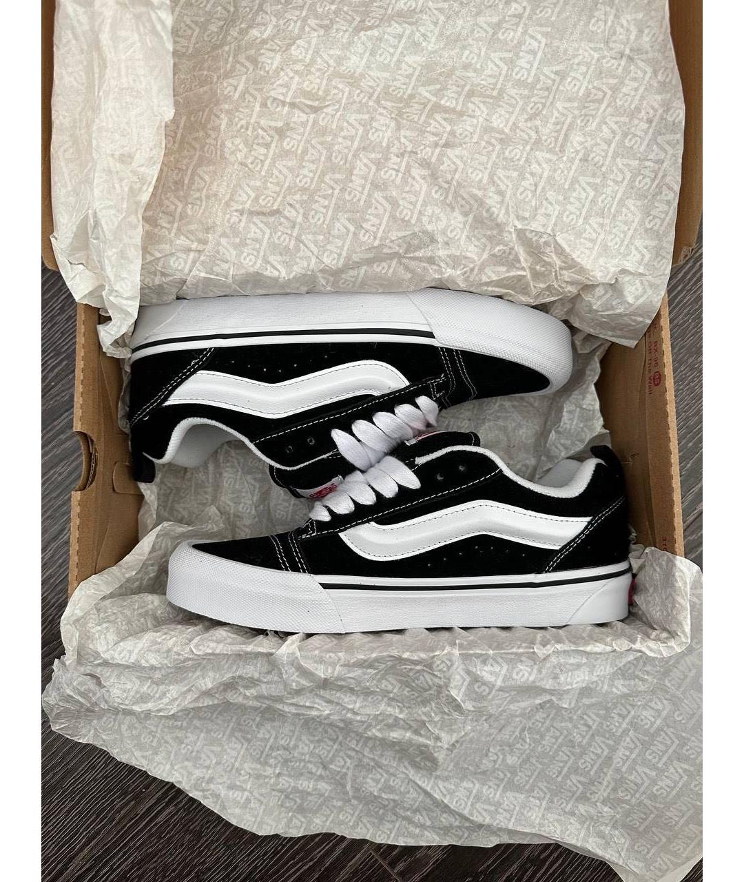 VANS Черные замшевые низкие кроссовки / кеды, фото 9