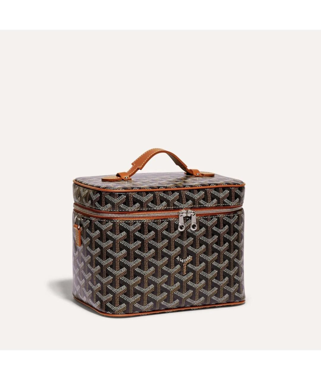 GOYARD Коричневая косметичка, фото 5