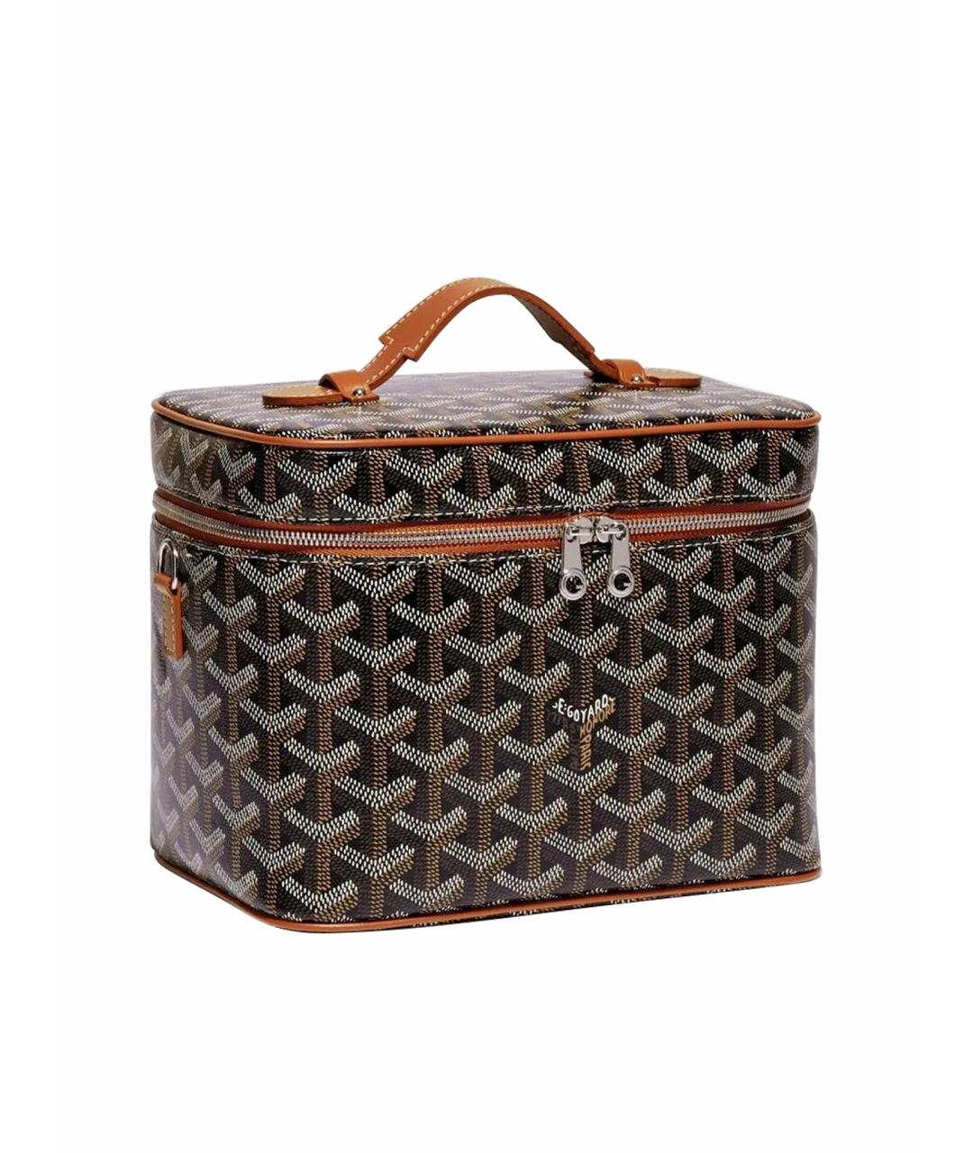 GOYARD Коричневая косметичка, фото 1
