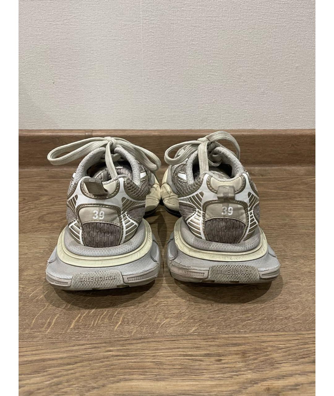 BALENCIAGA Серые кроссовки, фото 8