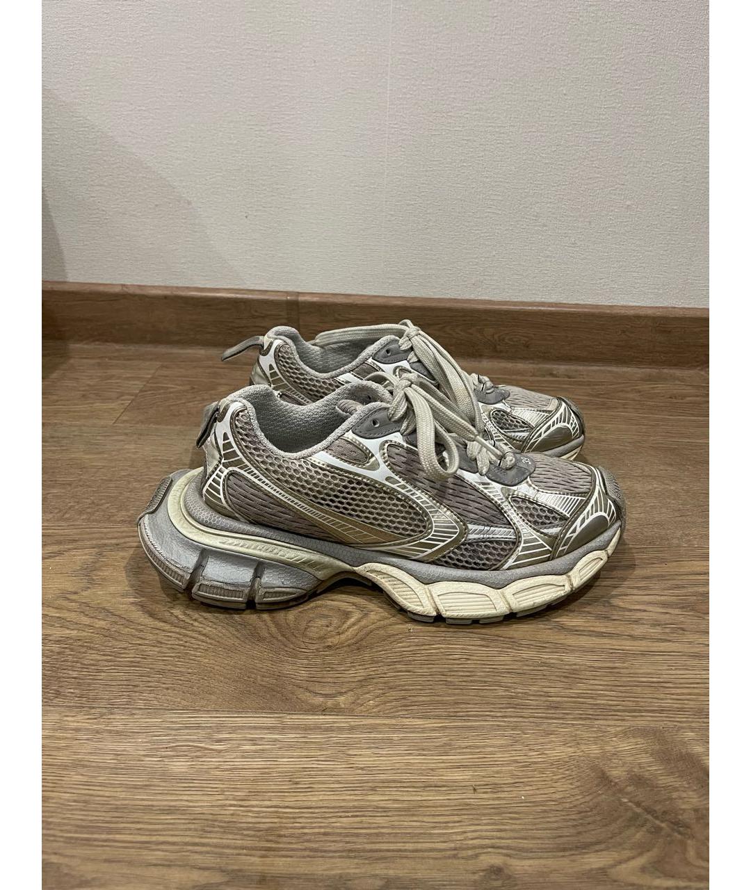 BALENCIAGA Серые кроссовки, фото 9