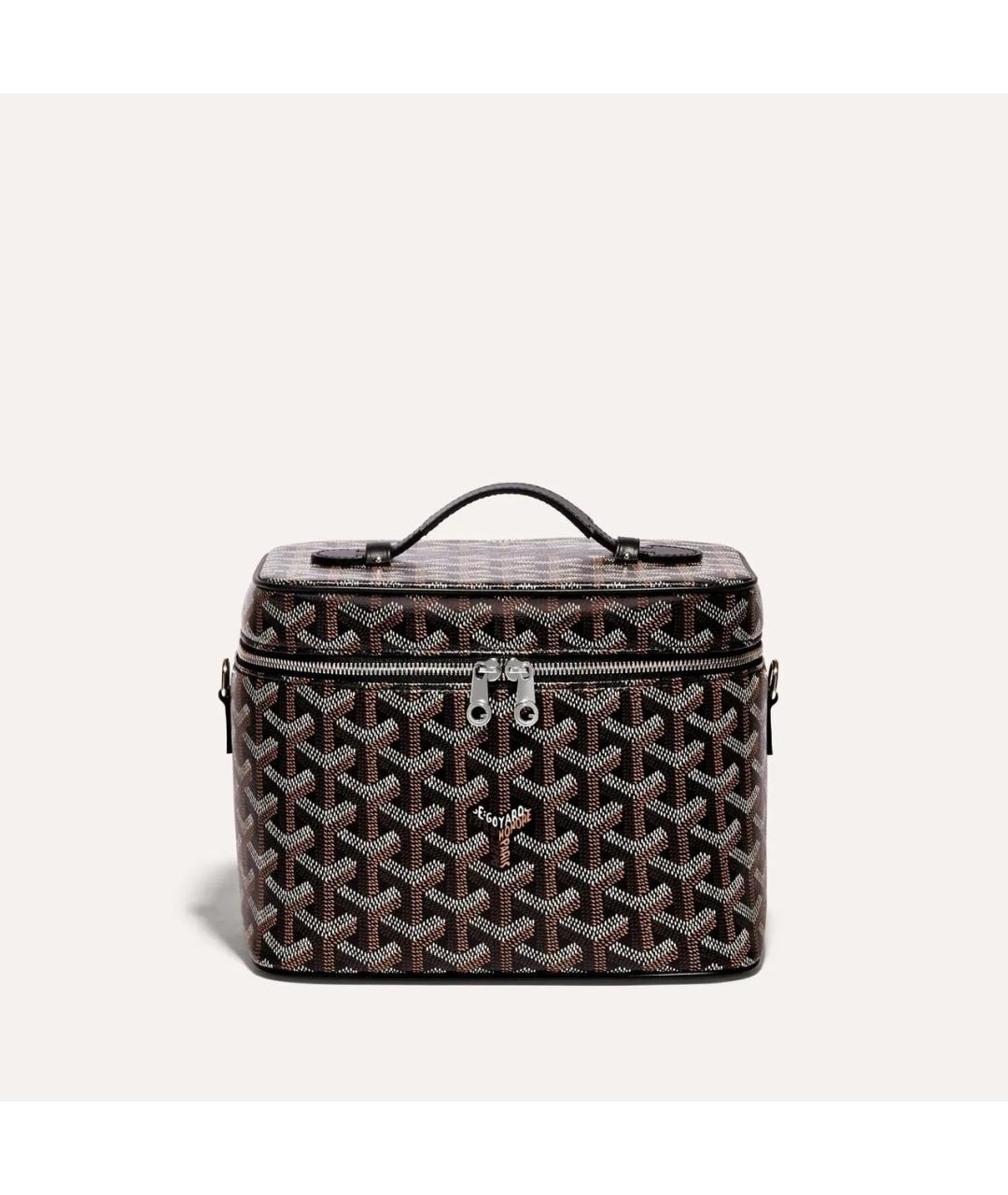 GOYARD Черная косметичка, фото 2