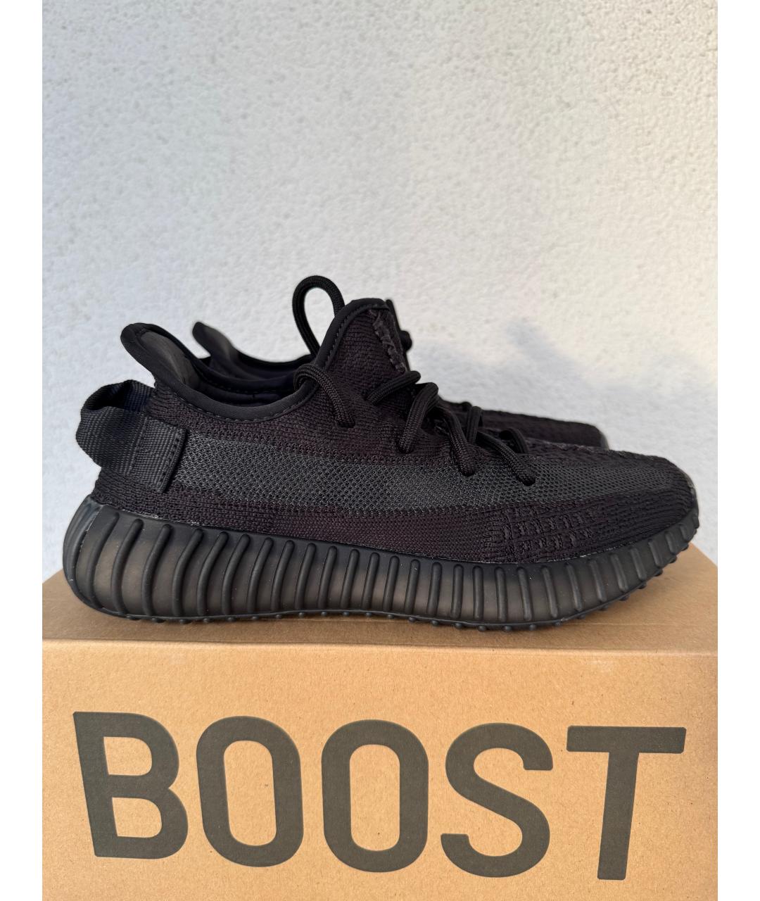 ADIDAS YEEZY Черные текстильные кроссовки, фото 6