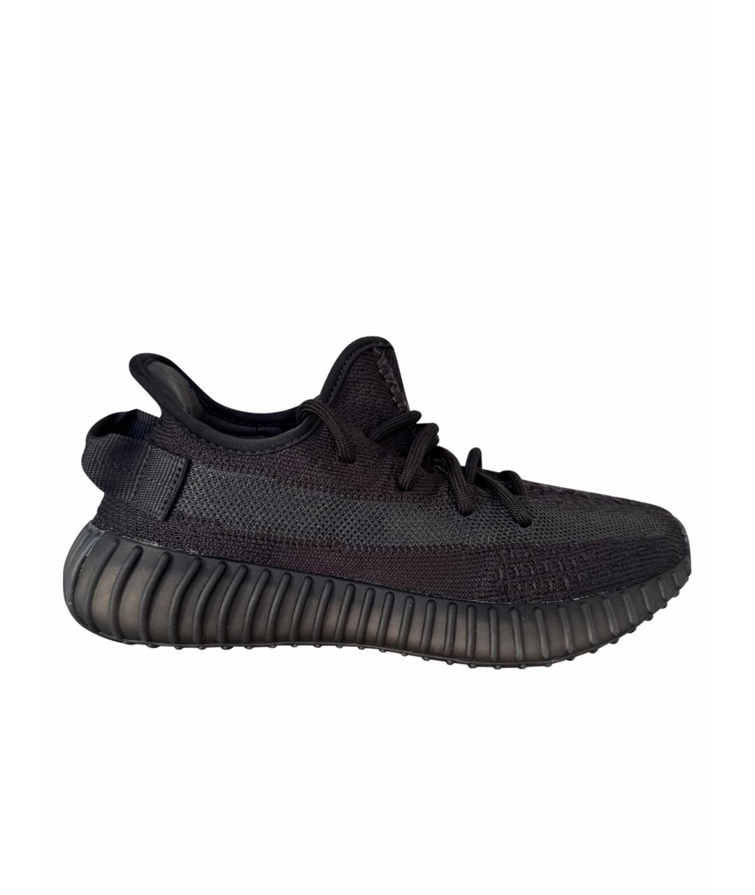 ADIDAS YEEZY Черные текстильные кроссовки, фото 1