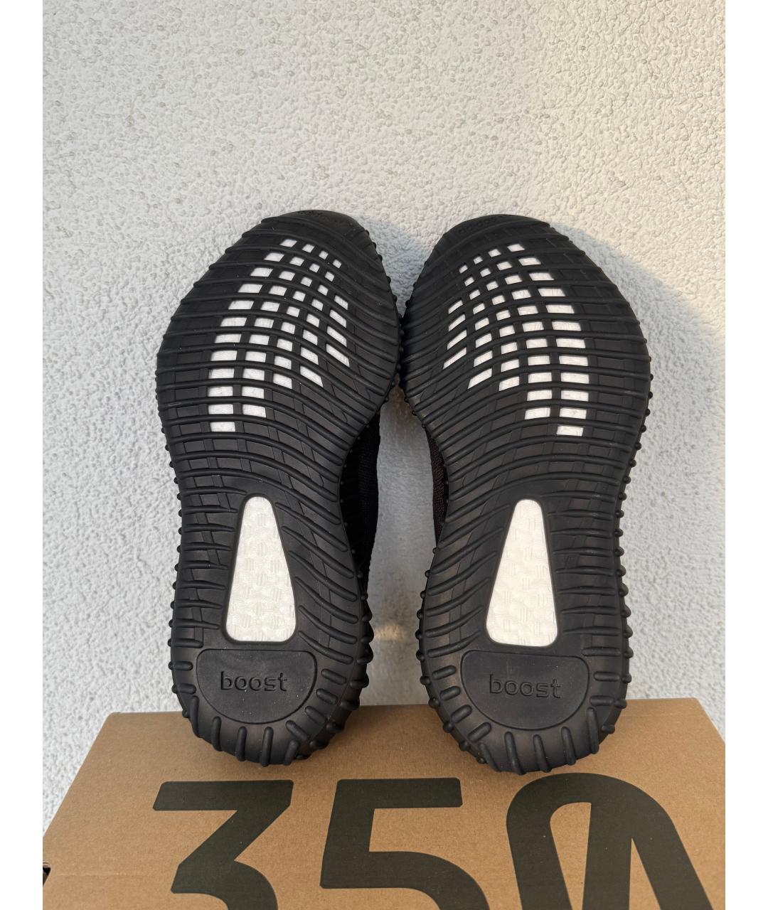 ADIDAS YEEZY Черные текстильные кроссовки, фото 5