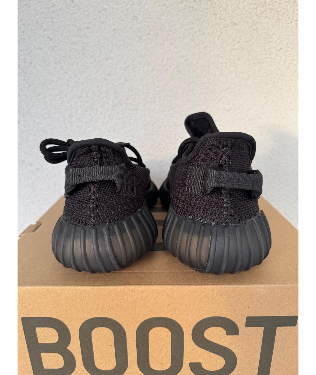 ADIDAS YEEZY Черные текстильные кроссовки, фото 4
