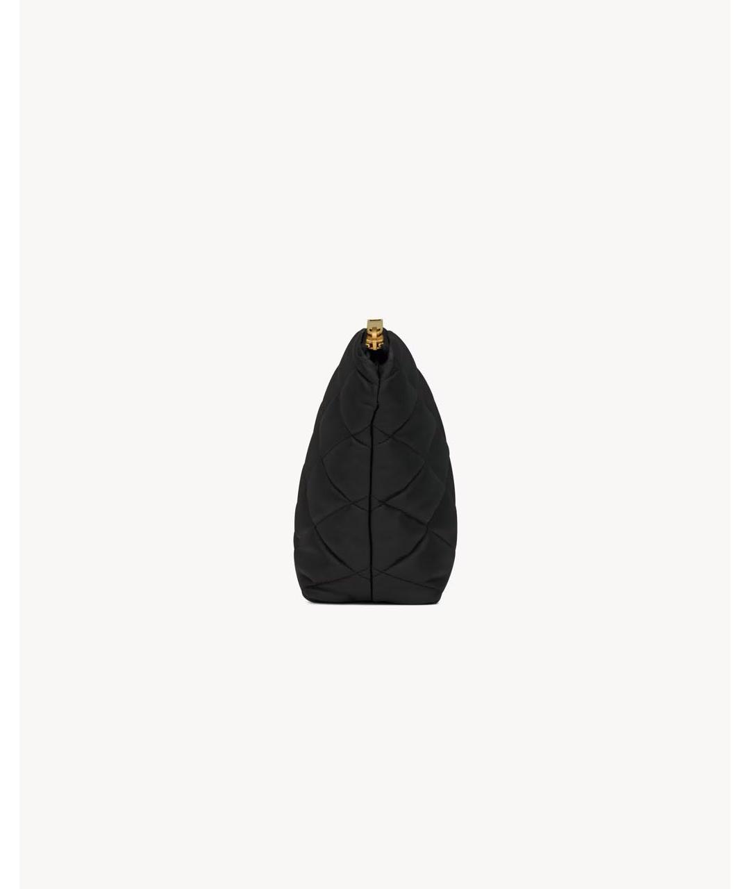 SAINT LAURENT Черная косметичка, фото 3