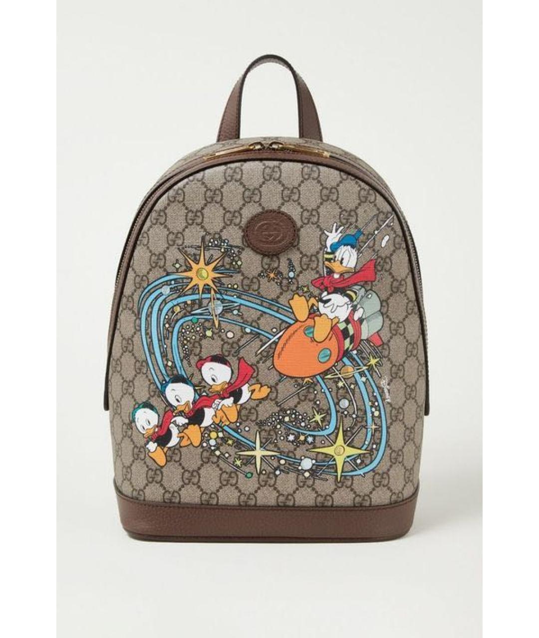 GUCCI Бежевый рюкзак, фото 9