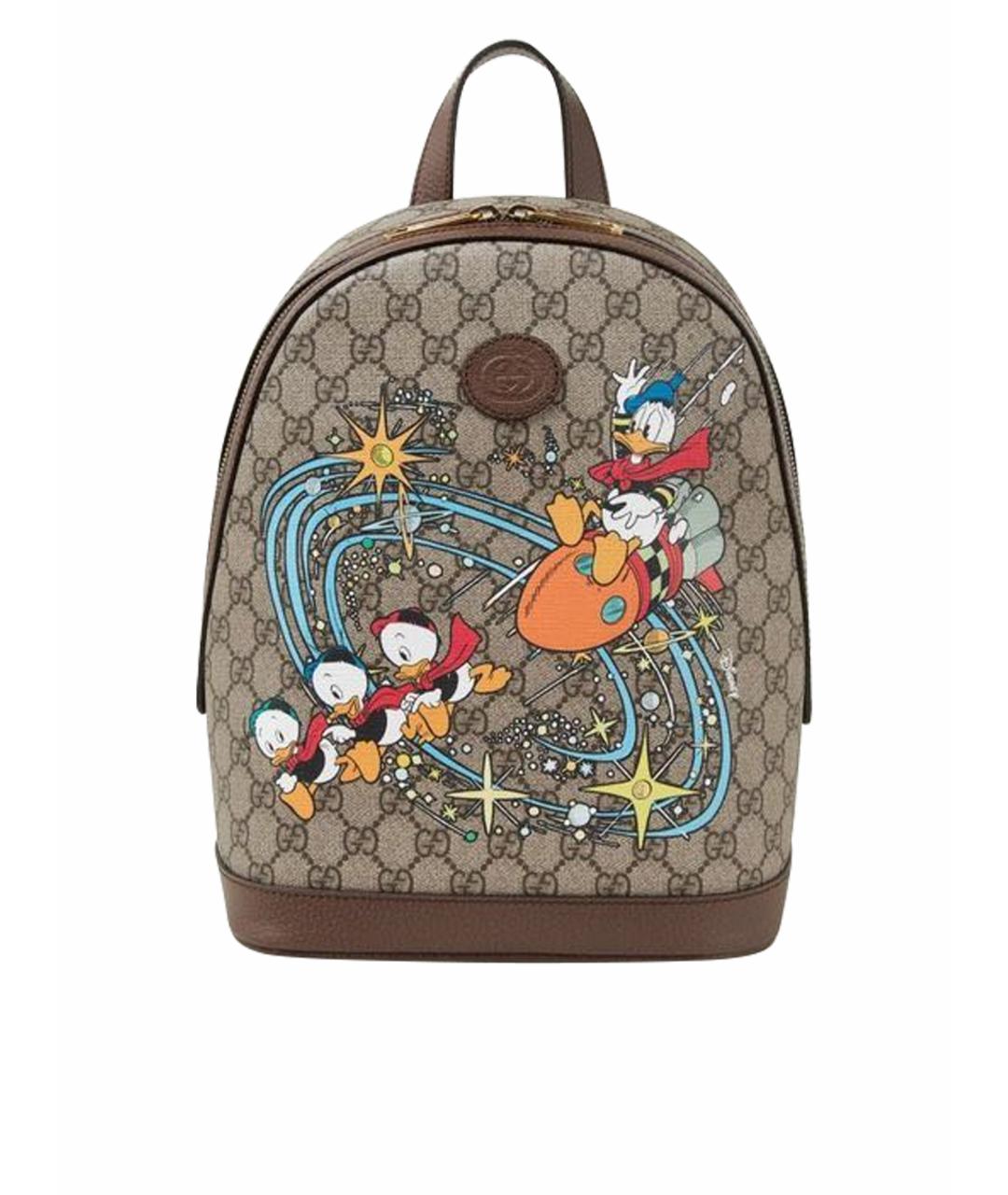 GUCCI Бежевый рюкзак, фото 1