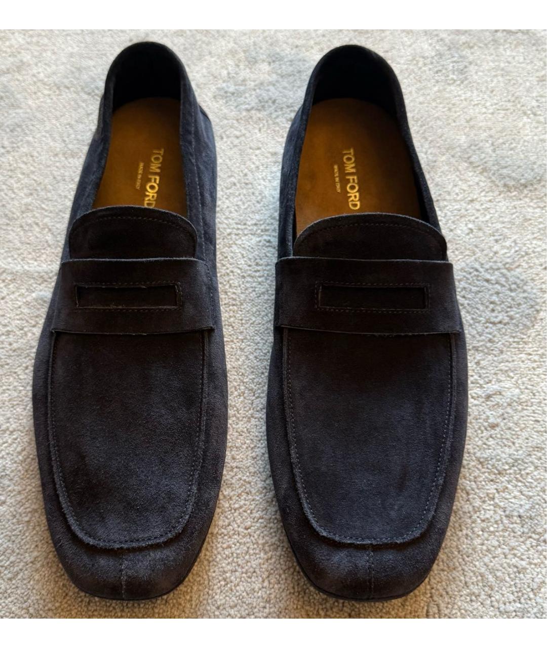 TOM FORD Черные замшевые туфли, фото 2