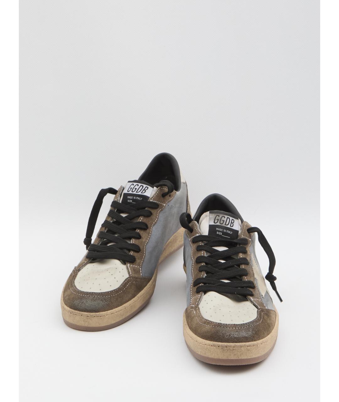 GOLDEN GOOSE DELUXE BRAND Мульти кожаные низкие кроссовки / кеды, фото 5
