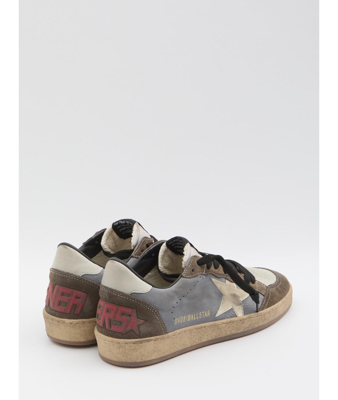 GOLDEN GOOSE DELUXE BRAND Мульти кожаные низкие кроссовки / кеды, фото 3