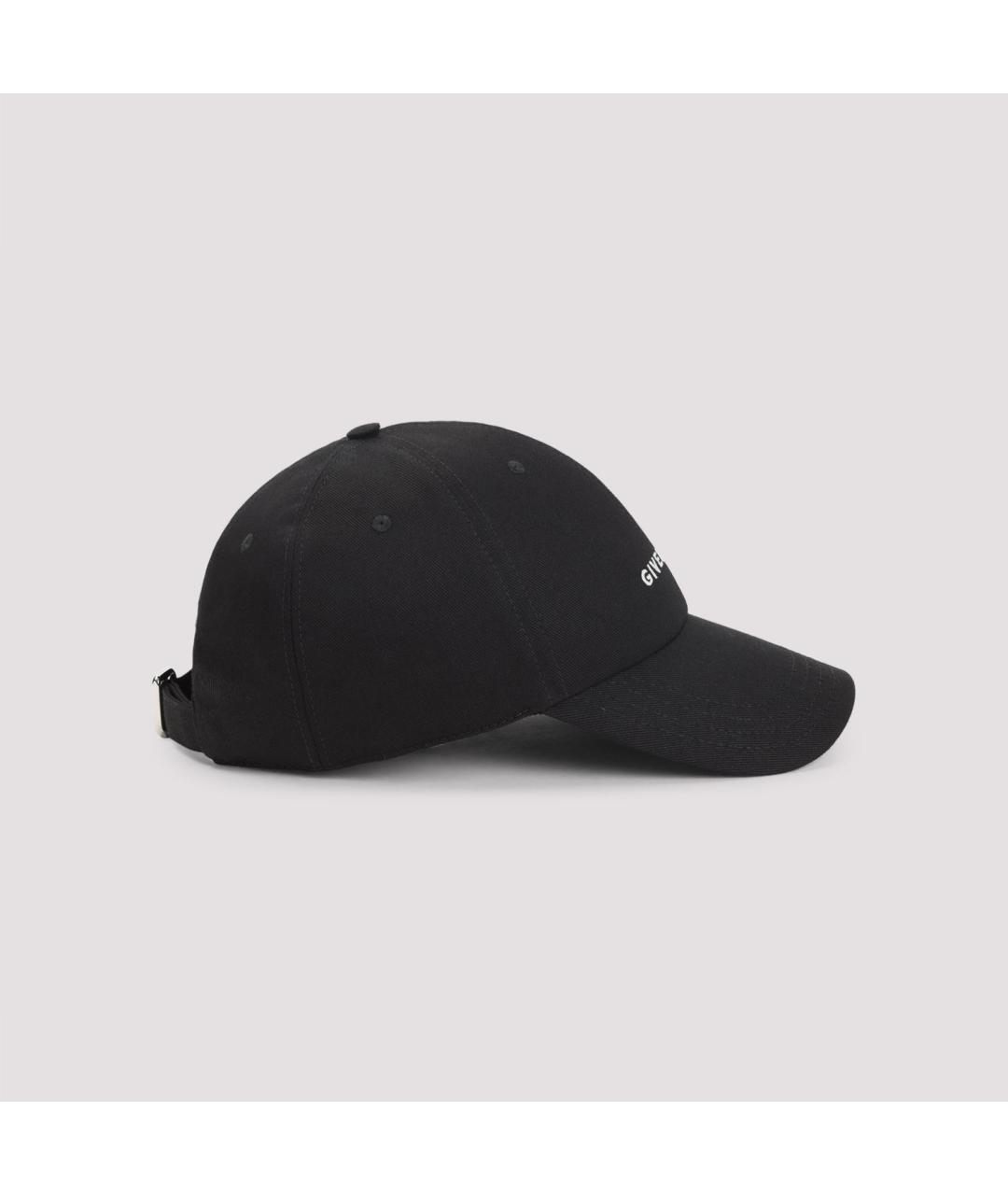 GIVENCHY Черная хлопковая кепка, фото 4