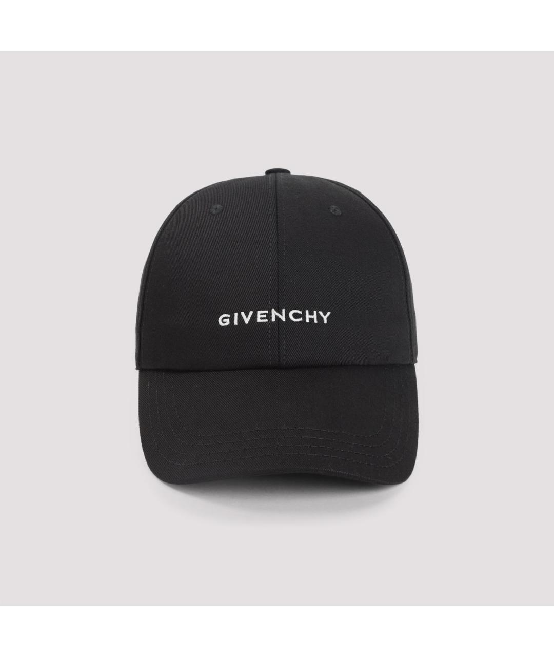 GIVENCHY Черная хлопковая кепка, фото 3