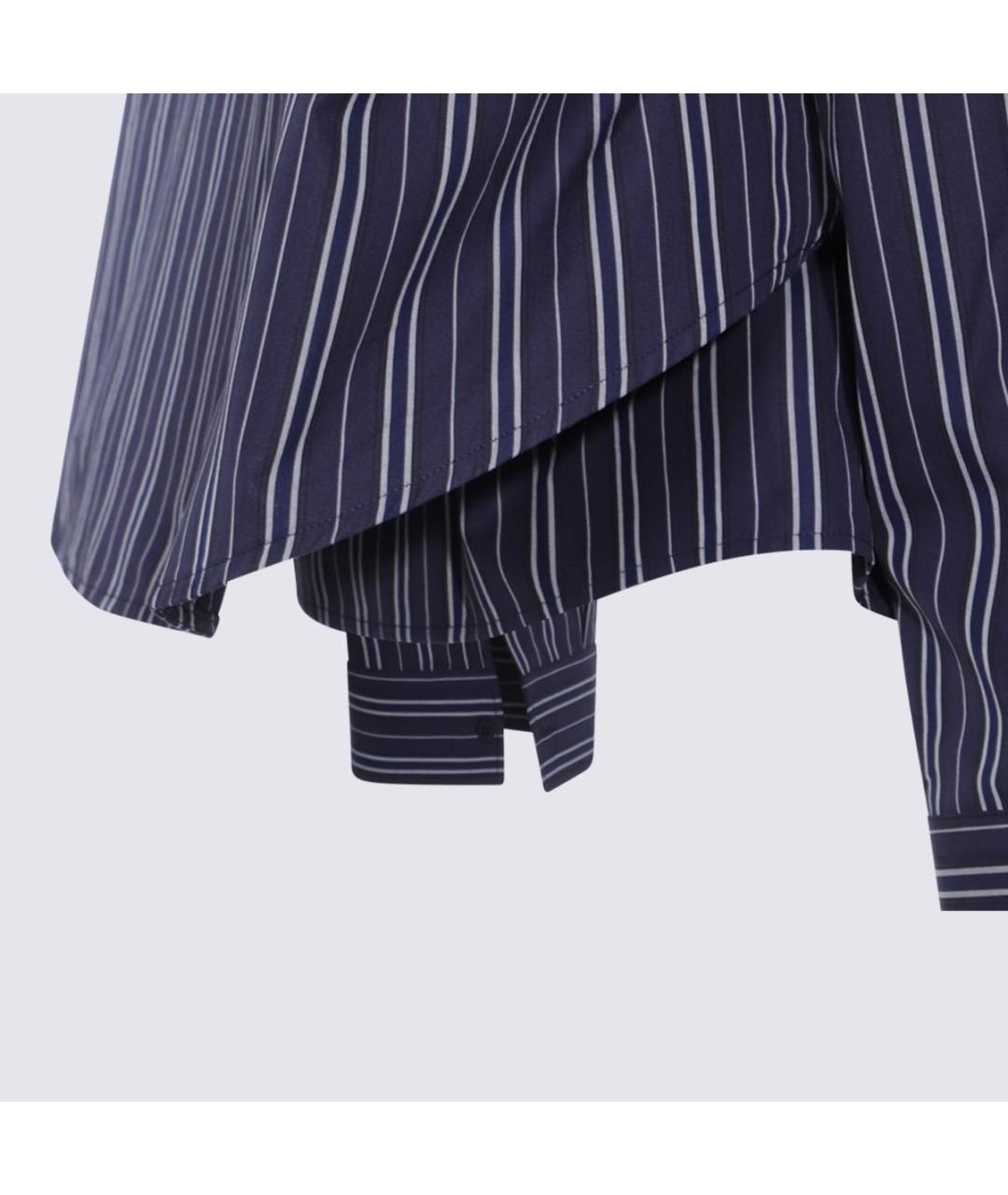 BALENCIAGA Синяя рубашка, фото 5